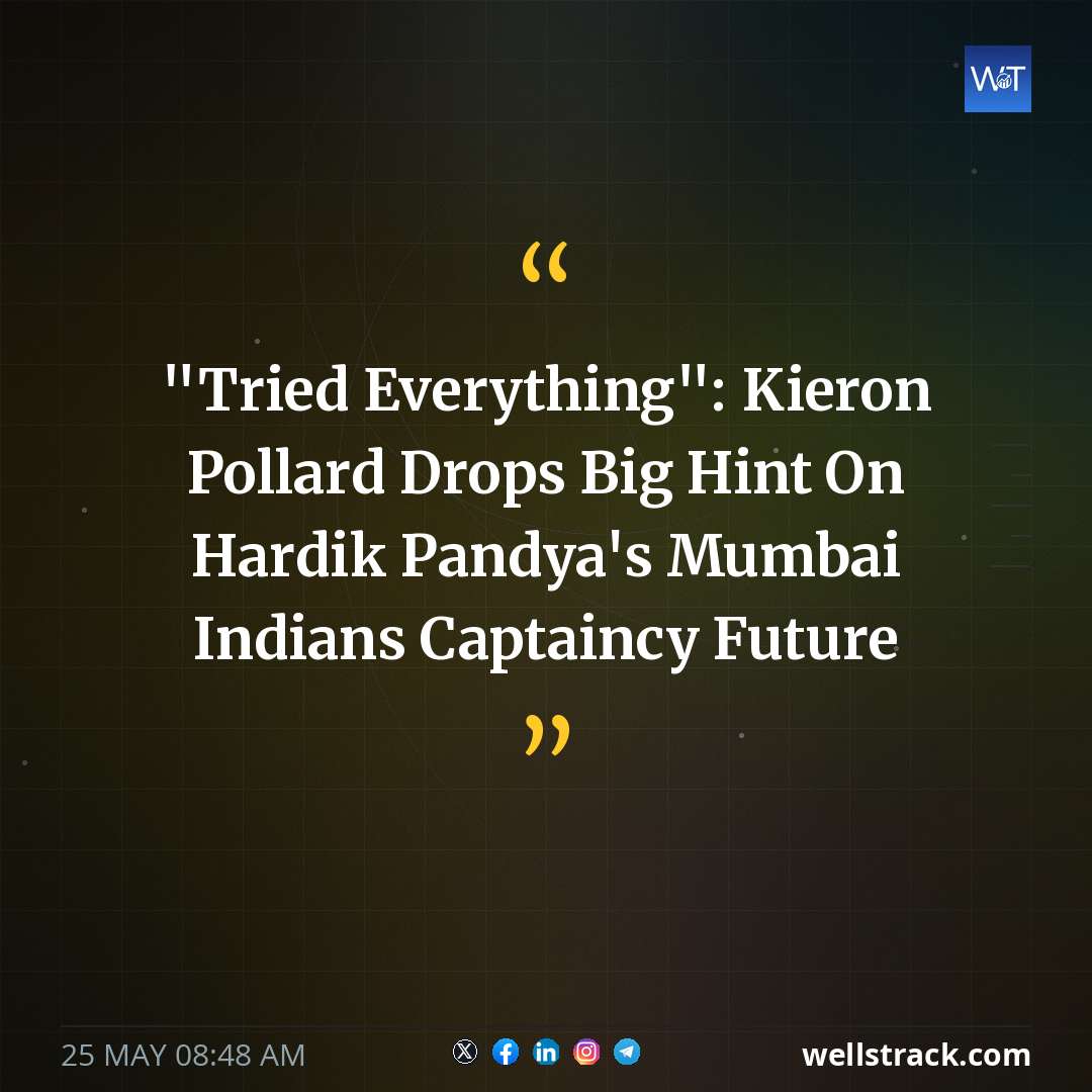 "Tried Everything": Kieron Pollard Drops Big Hint On Hardik Pandya's Mumbai Indians Captaincy Future