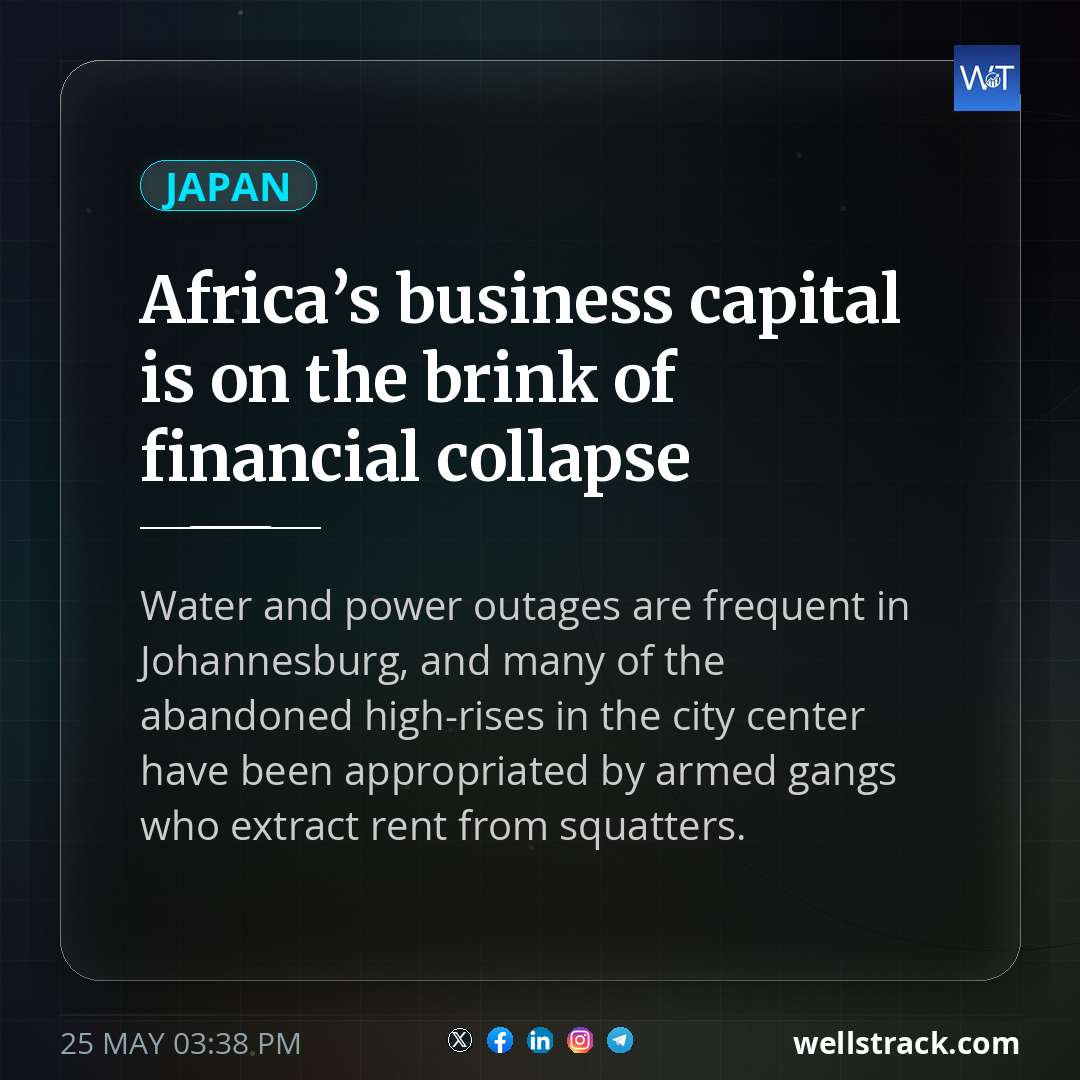 Africa’s business capital is on the brink of financial collapse — WellsTrack