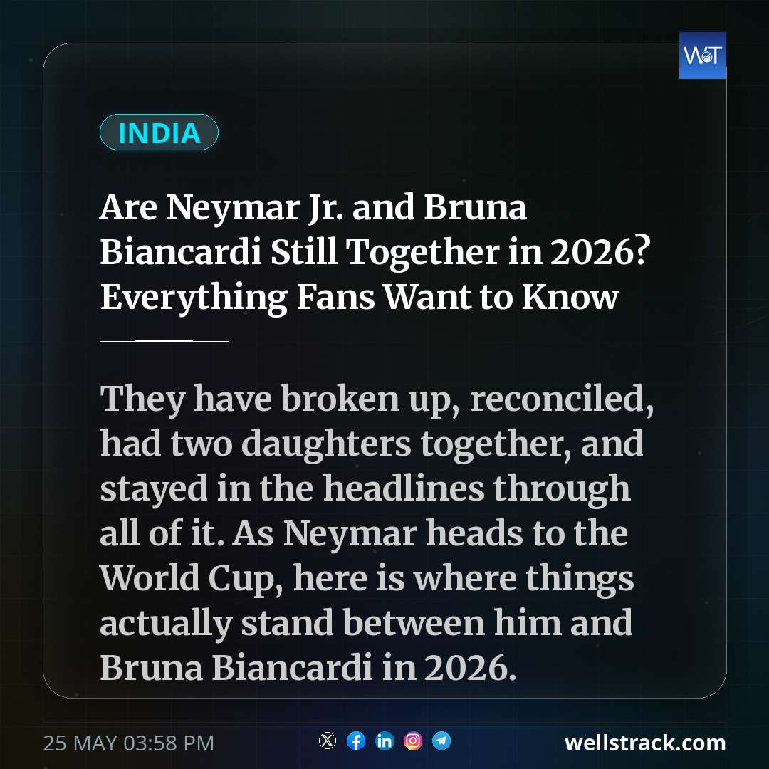 Are Neymar Jr. and Bruna Biancardi Still Together in 2026? Everything Fans Want to Know — WellsTrack