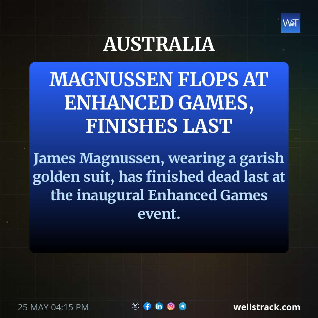 Magnussen flops at Enhanced Games, finishes last — WellsTrack
