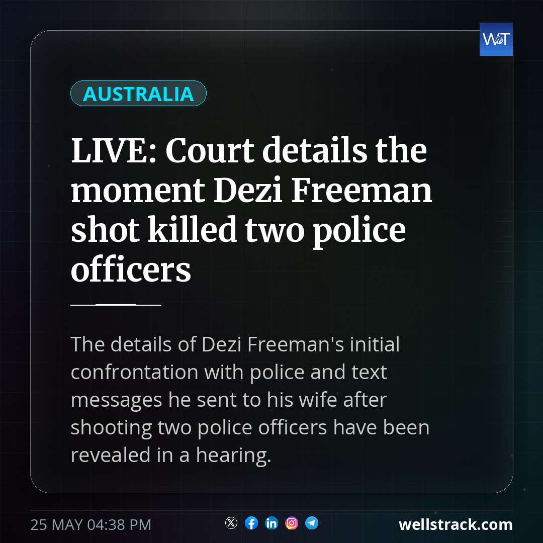 LIVE: Court details the moment Dezi Freeman shot killed two police officers