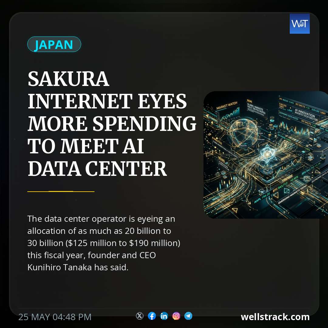 Sakura Internet eyes more spending to meet AI data center demand