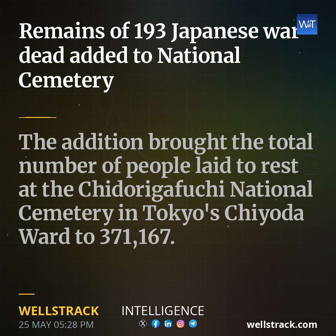 Remains of 193 Japanese war dead added to National Cemetery