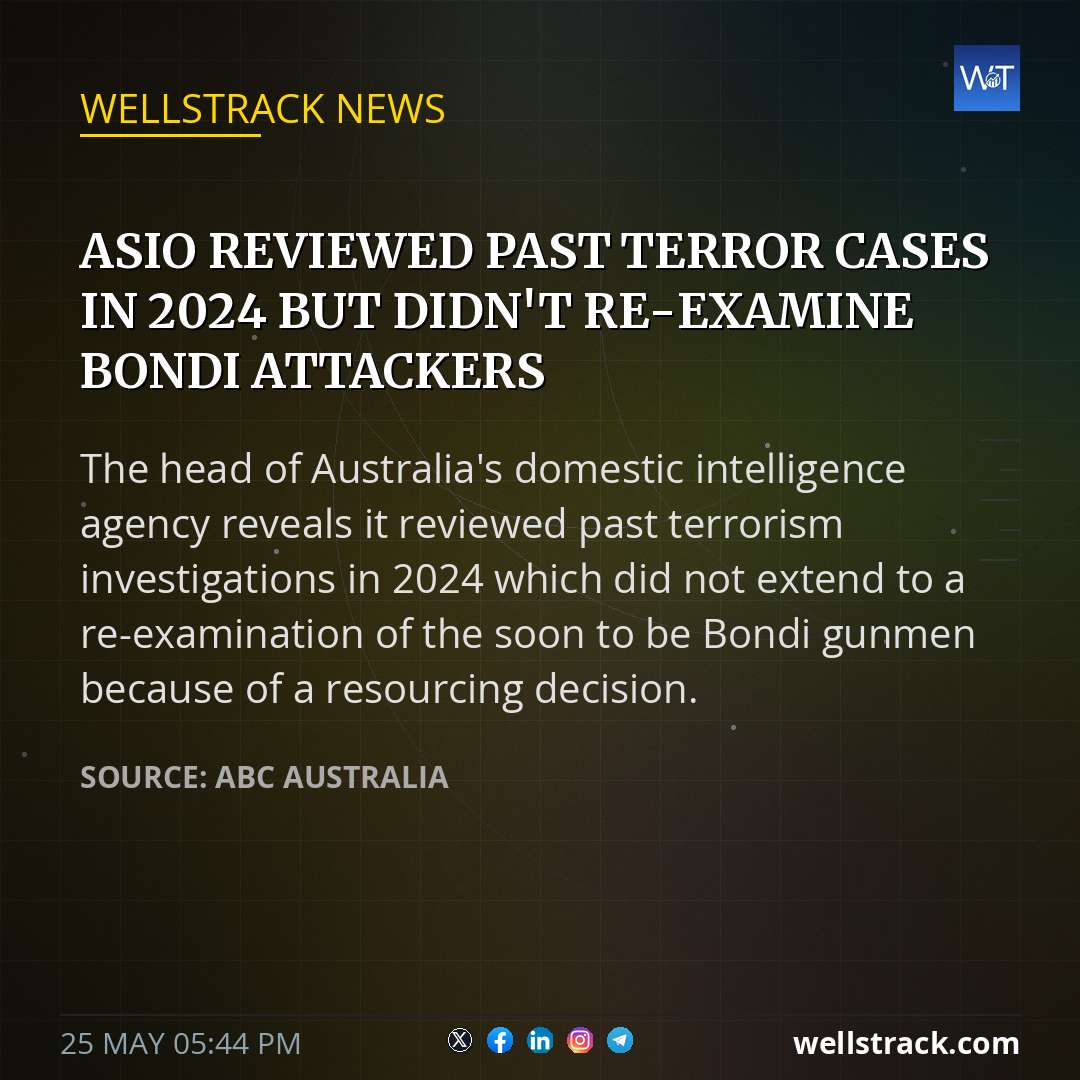 ASIO reviewed past terror cases in 2024 but didn't re-examine Bondi attackers