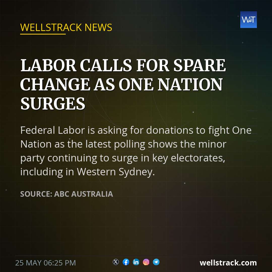 Labor calls for spare change as One Nation surges