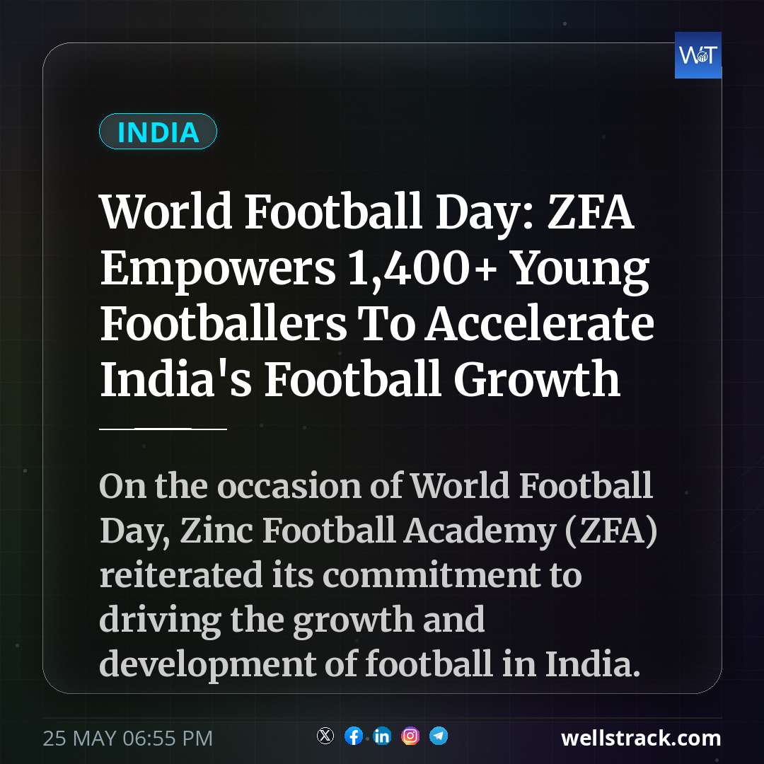 World Football Day: ZFA Empowers 1,400+ Young Footballers To Accelerate India's Football Growth