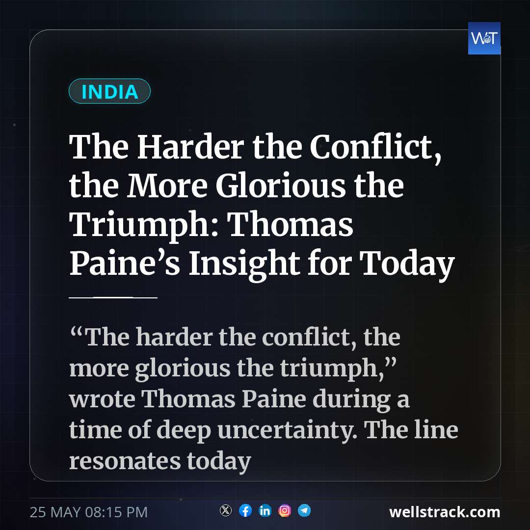 The Harder the Conflict, the More Glorious the Triumph: Thomas Paine’s Insight for Today