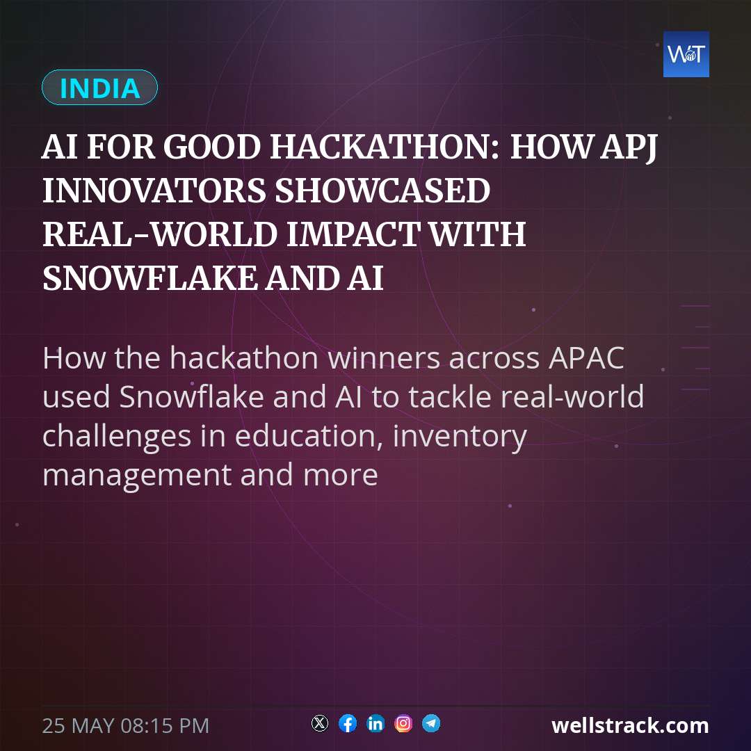 AI for Good Hackathon: How APJ innovators showcased real-world impact with Snowflake and AI