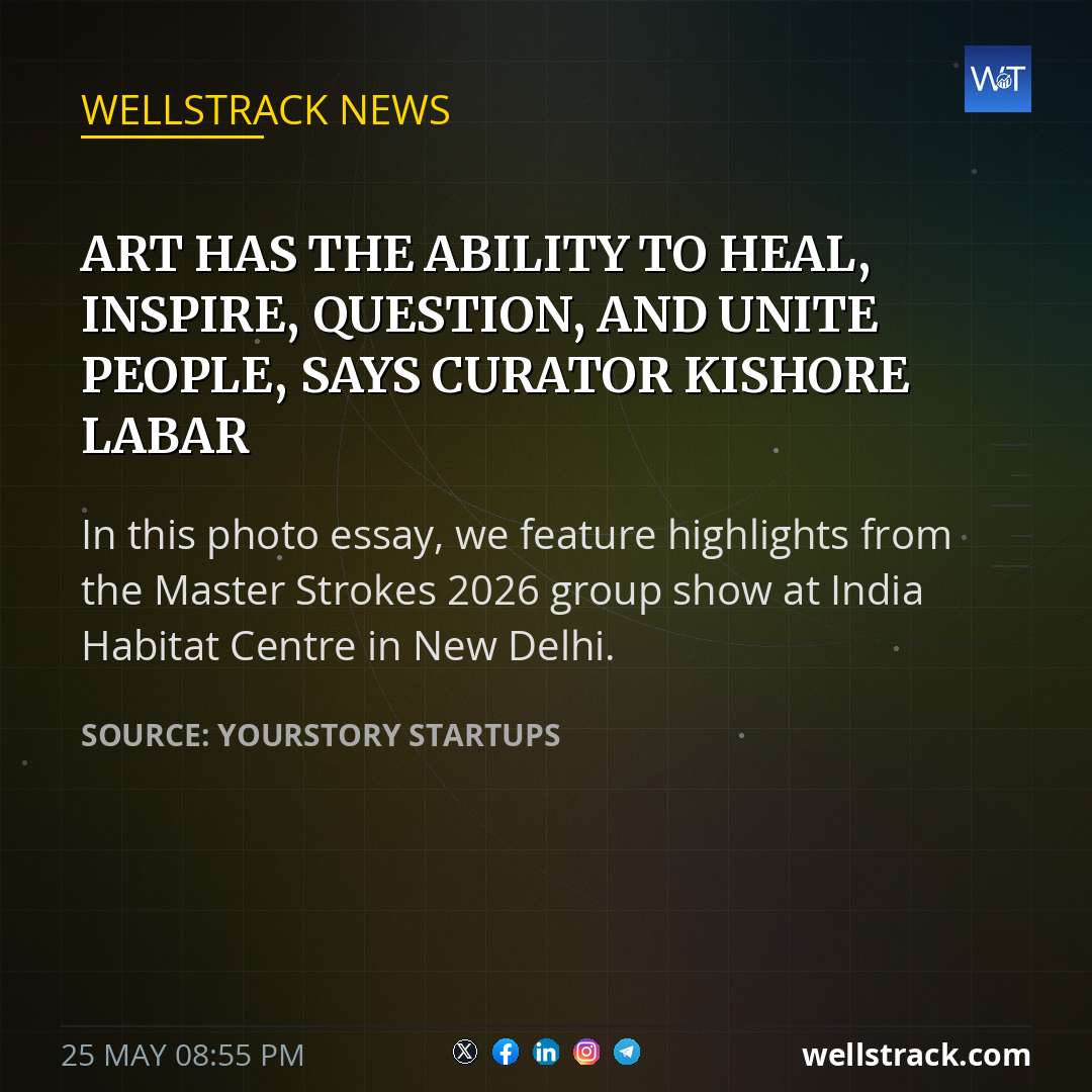 Art has the ability to heal, inspire, question, and unite people, says curator Kishore Labar
