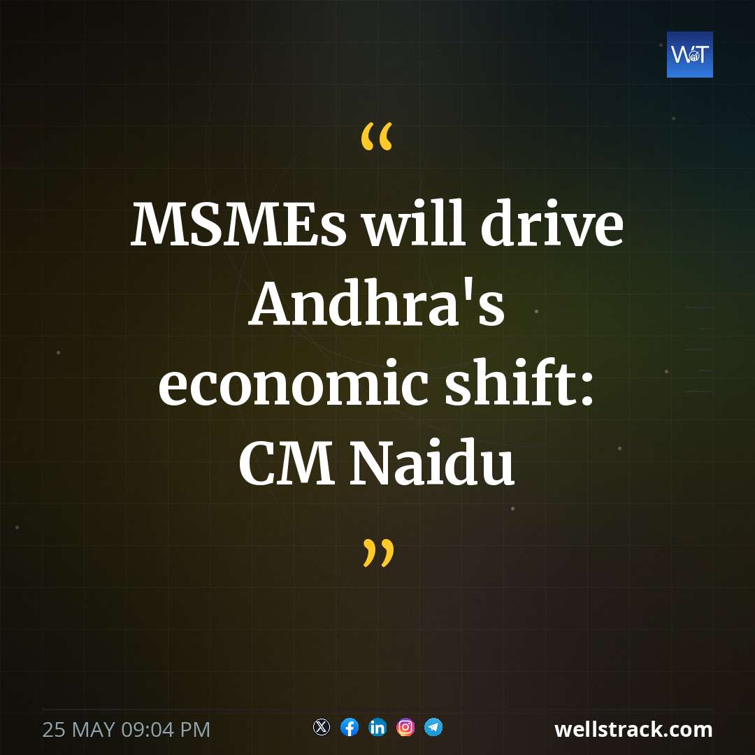 MSMEs will drive Andhra's economic shift: CM Naidu