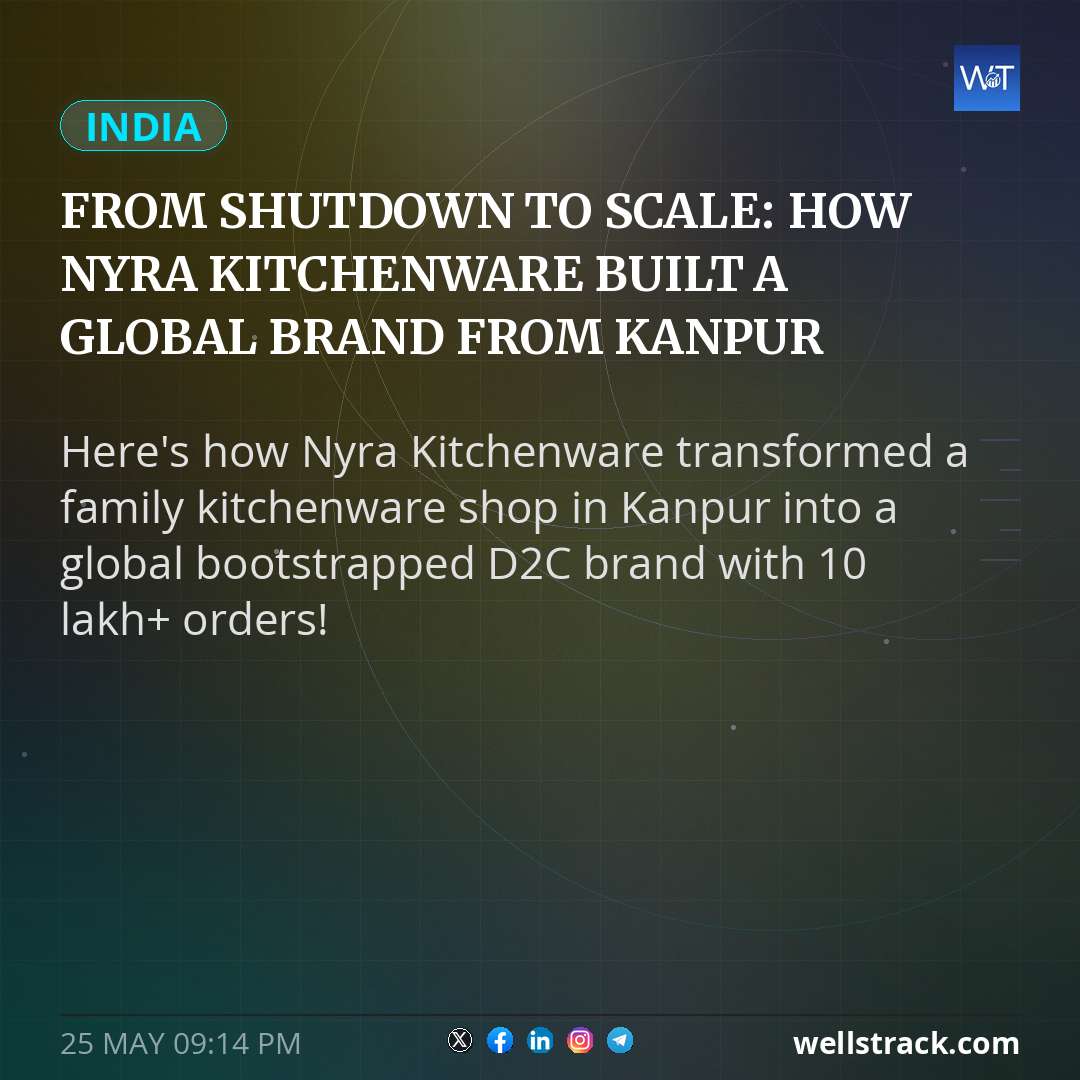 From shutdown to scale: How Nyra Kitchenware built a global brand from Kanpur