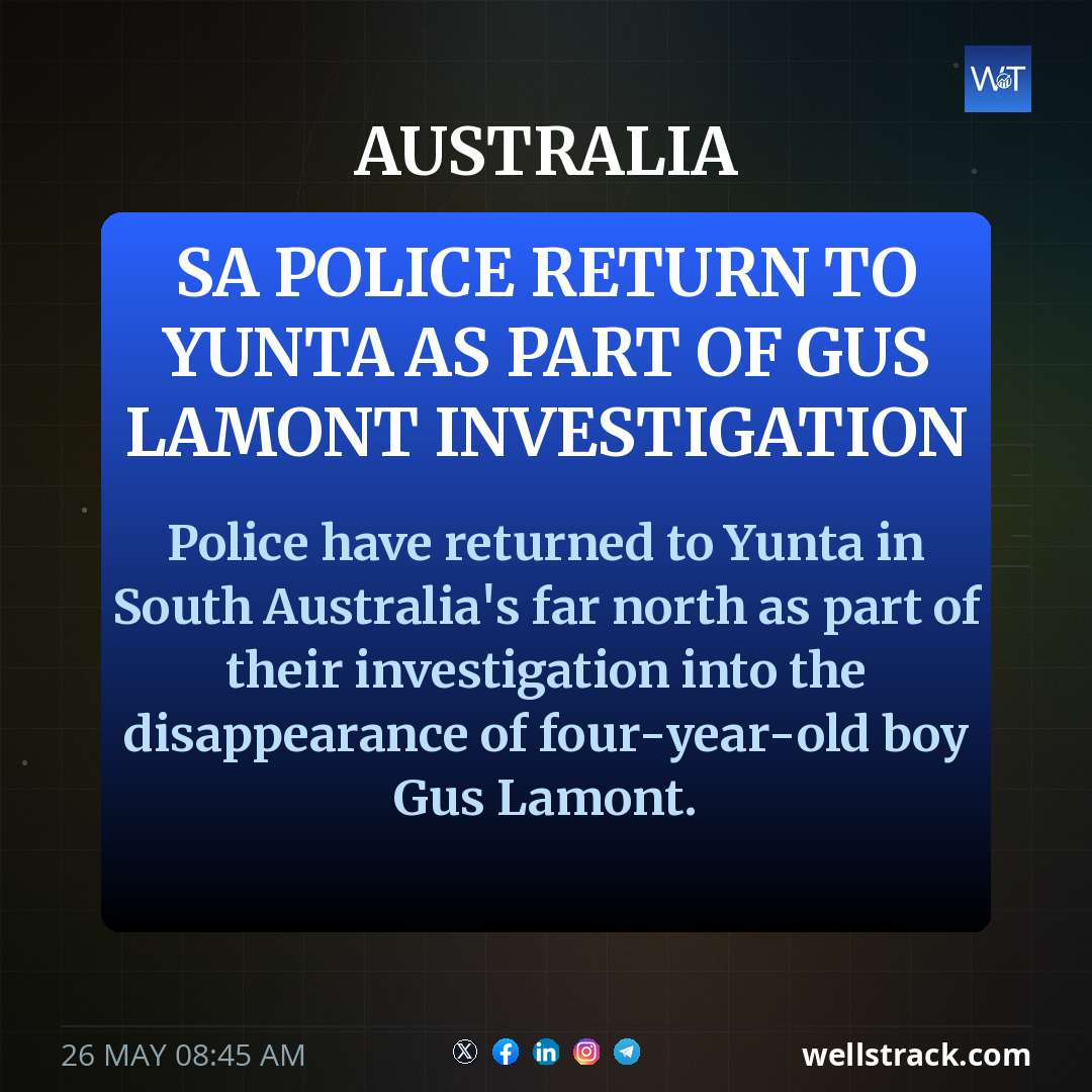 SA Police return to Yunta as part of Gus Lamont investigation