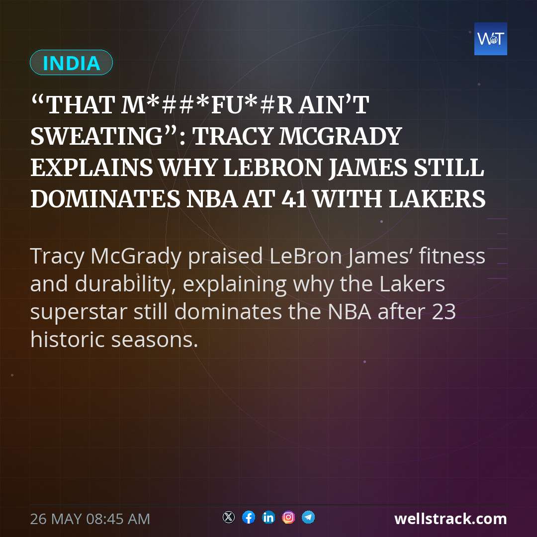 “That M*##*fu*#r ain’t sweating”: Tracy McGrady Explains Why LeBron James Still Dominates NBA At 41 With Lakers