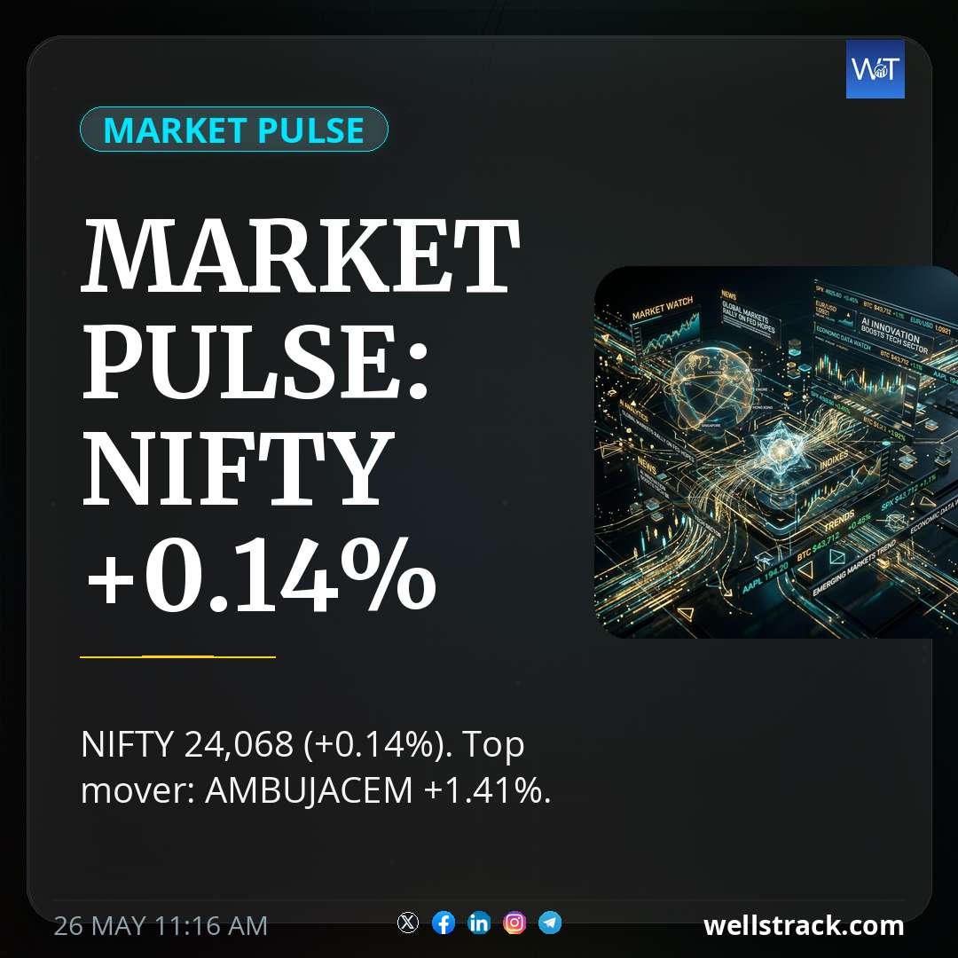 Market Pulse: NIFTY +0.14%