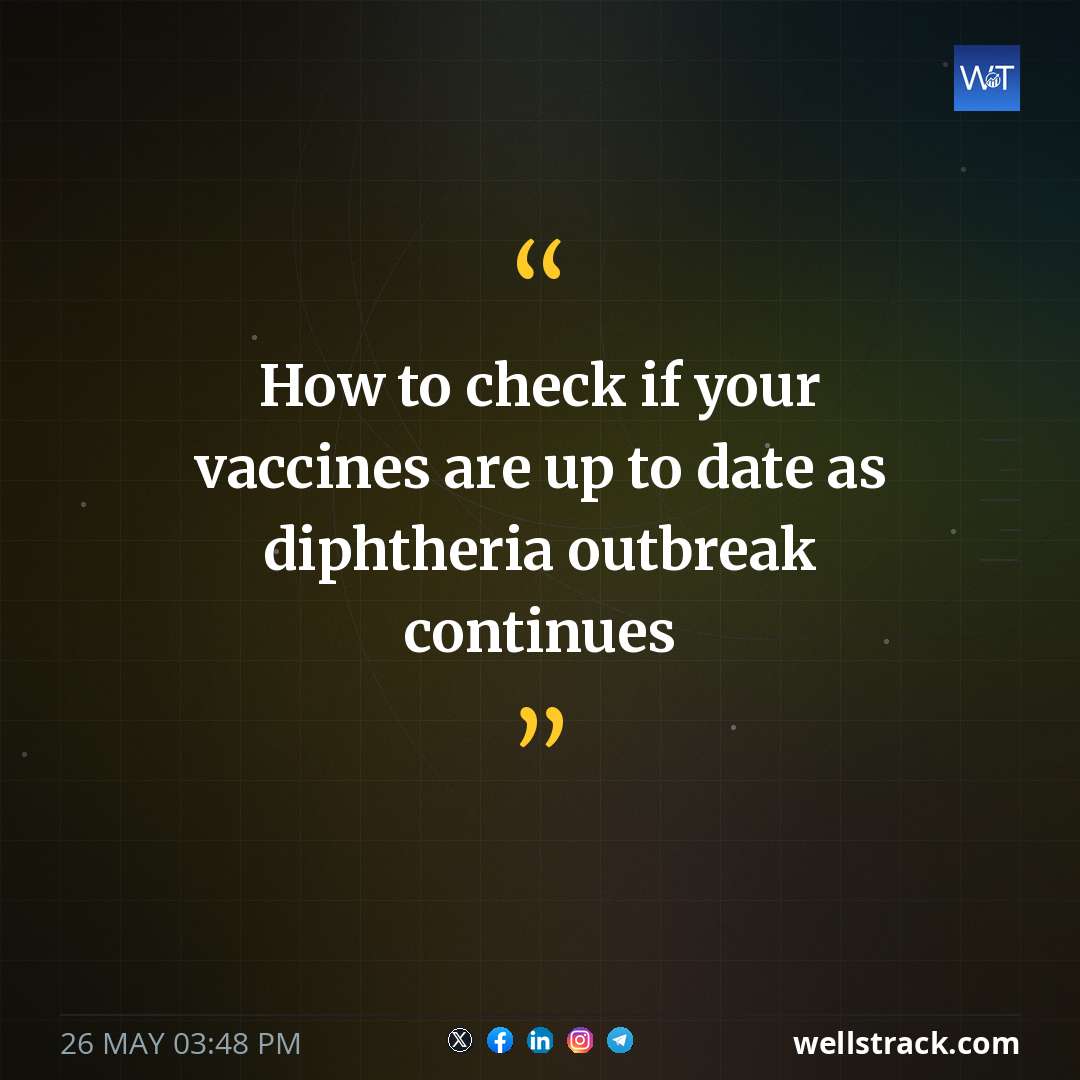 How to check if your vaccines are up to date as diphtheria outbreak continues — WellsTrack