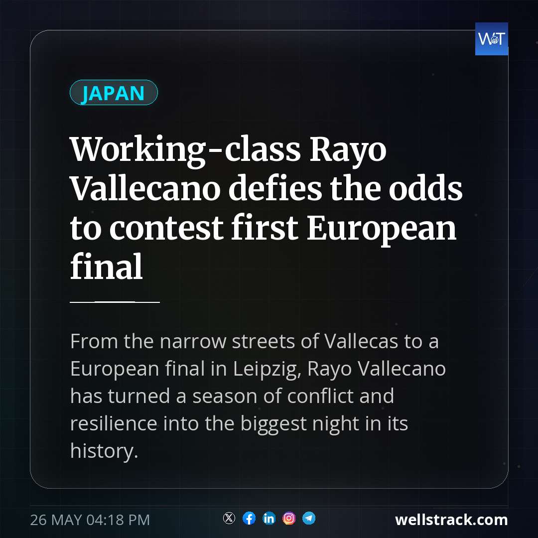 Working-class Rayo Vallecano defies the odds to contest first European final