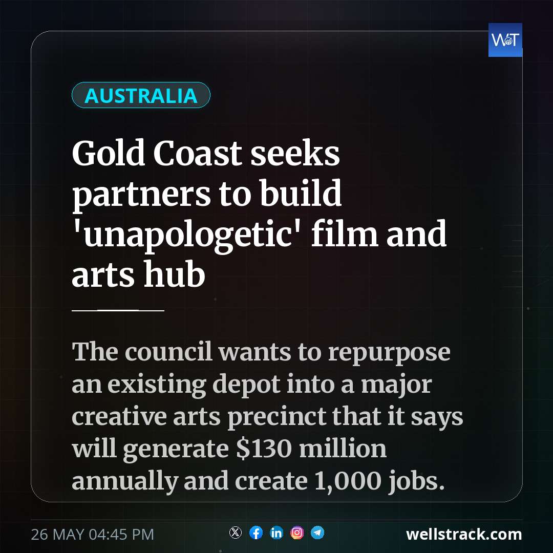 Gold Coast seeks partners to build 'unapologetic' film and arts hub