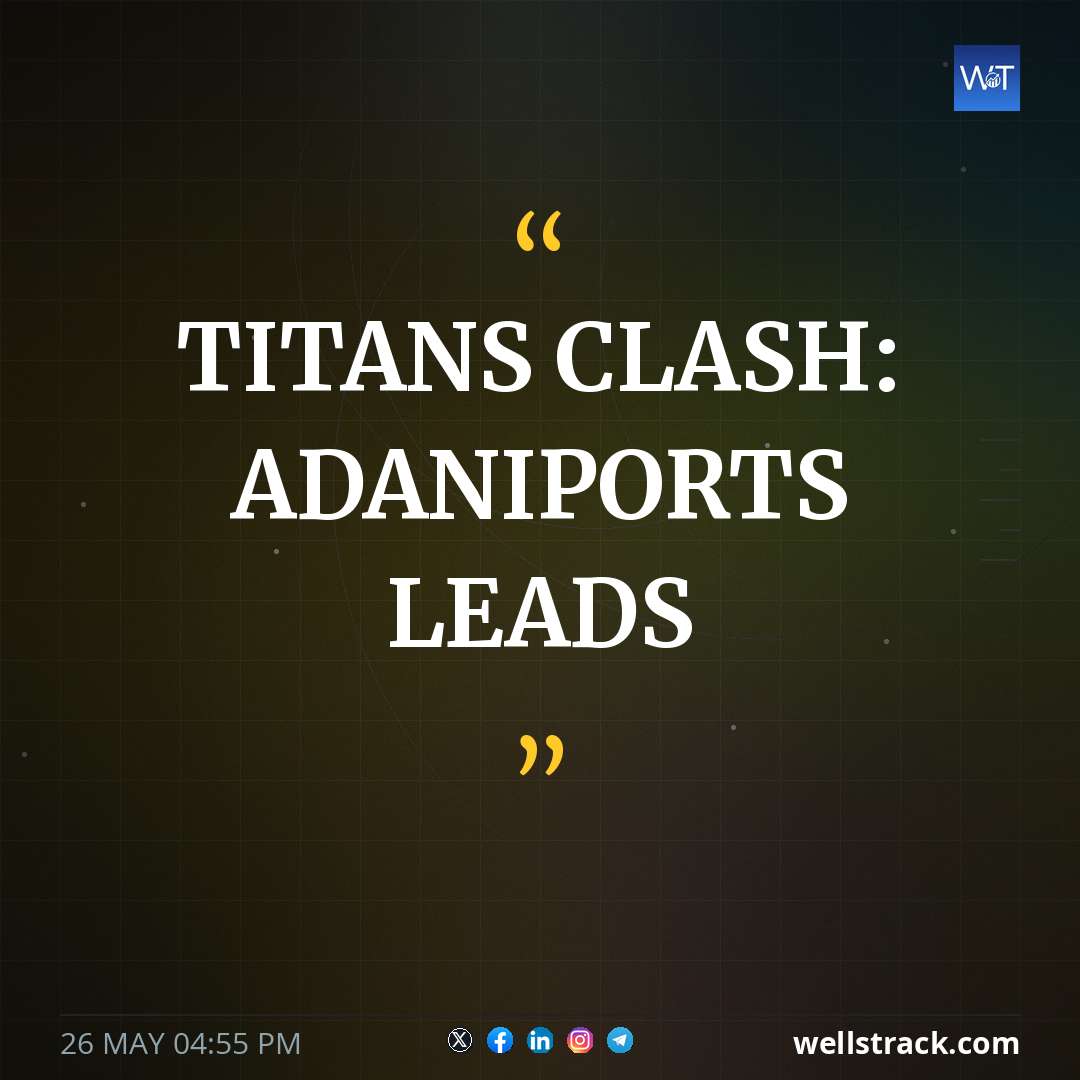 TITANS CLASH: ADANIPORTS LEADS