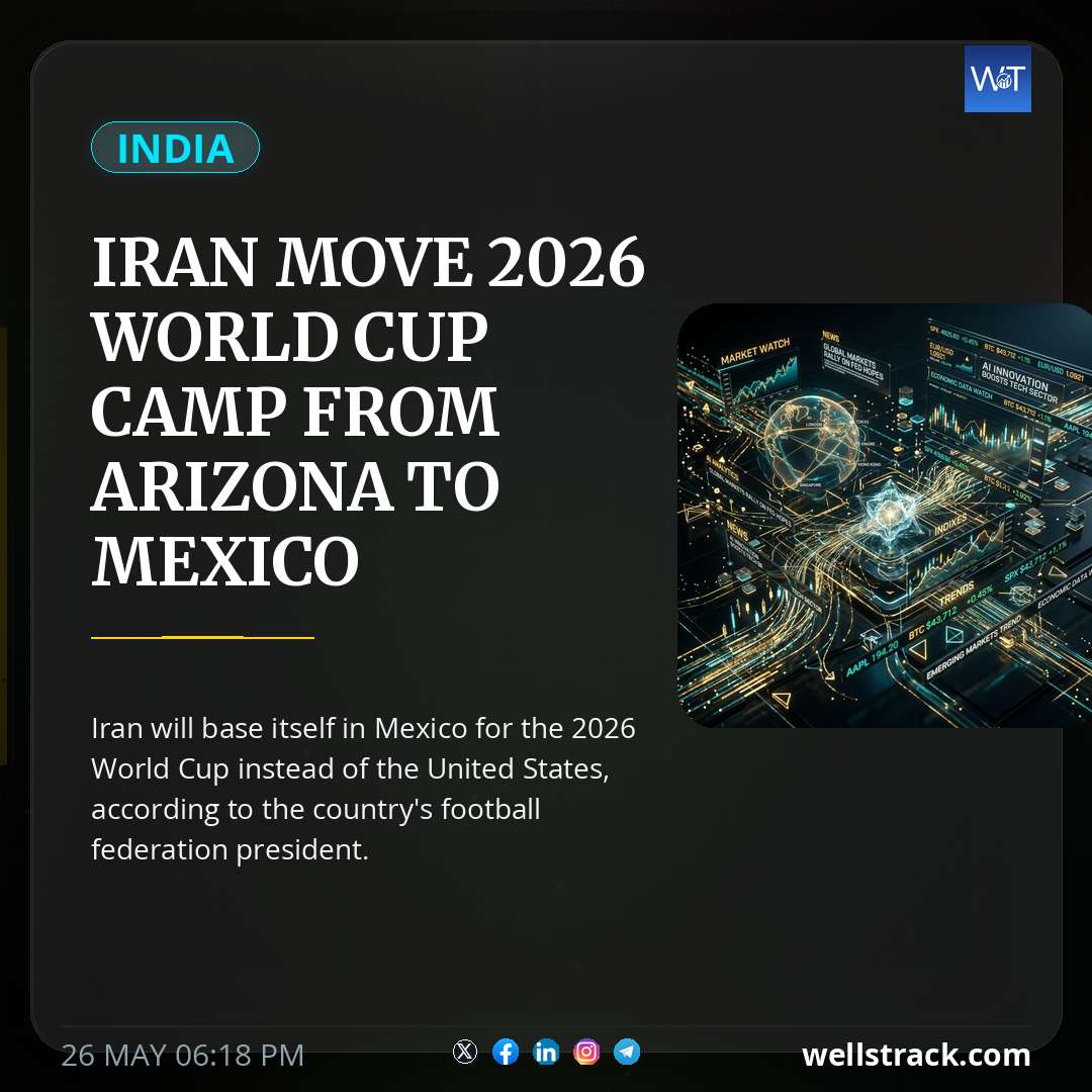 Iran Move 2026 World Cup Camp From Arizona To Mexico — WellsTrack