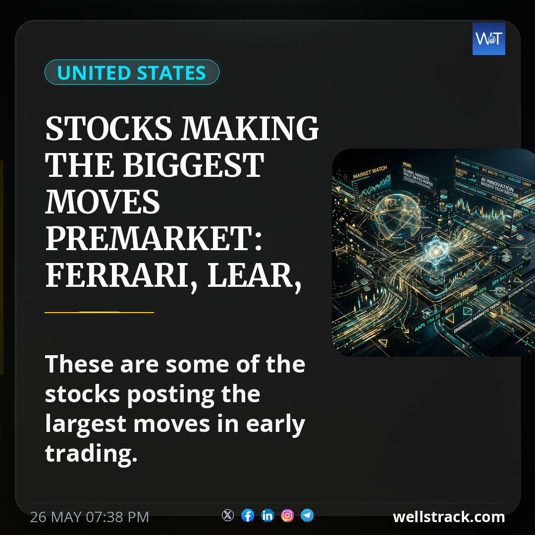 Stocks making the biggest moves premarket: Ferrari, Lear, Intuitive Machines, Micron Technology and more — WellsTrack