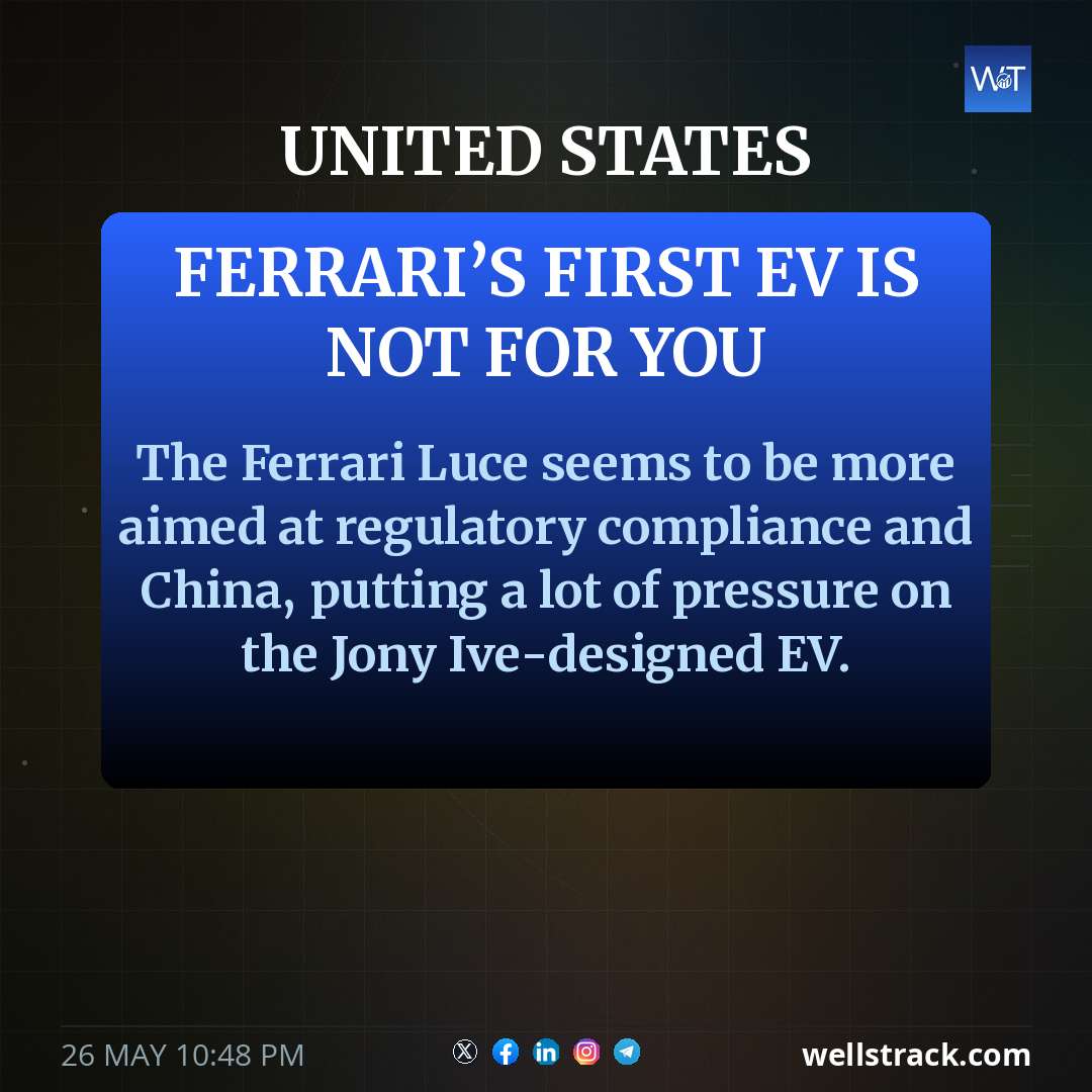 Ferrari’s first EV is not for you — WellsTrack