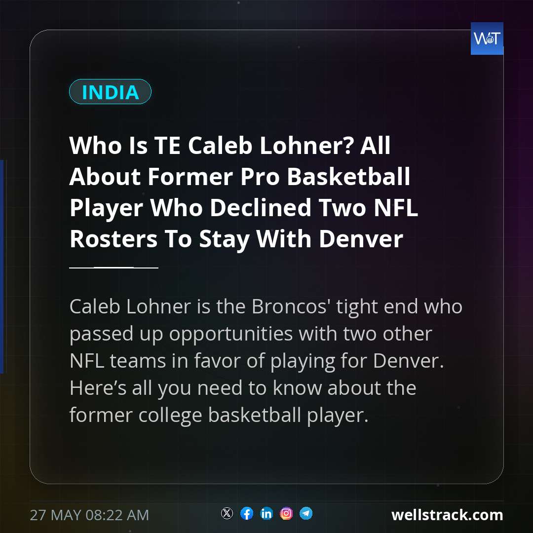 Who Is TE Caleb Lohner? All About Former Pro Basketball Player Who Declined Two NFL Rosters To Stay With Denver Broncos — WellsTrack