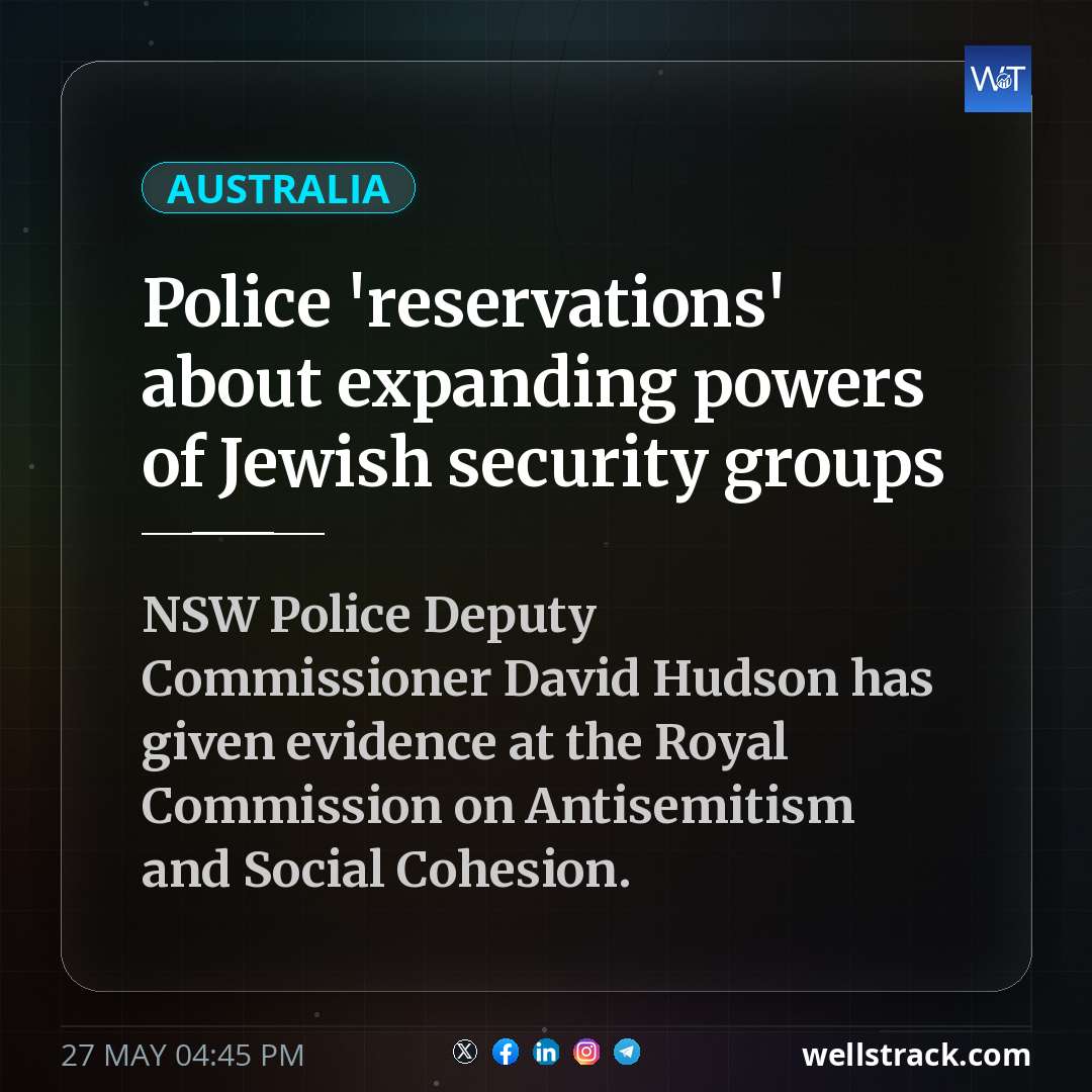 Police 'reservations' about expanding powers of Jewish security groups — WellsTrack