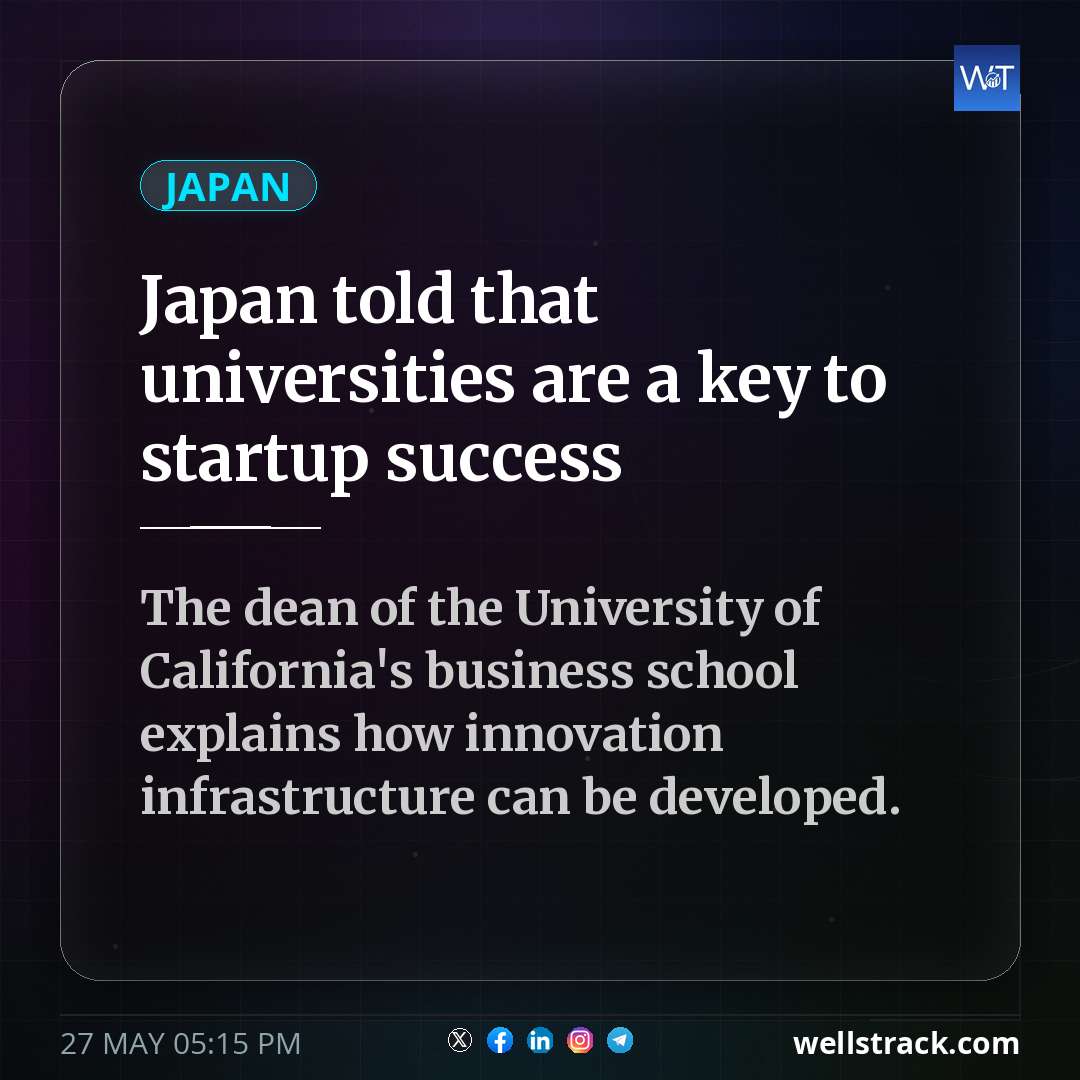 Japan told that universities are a key to startup success — WellsTrack