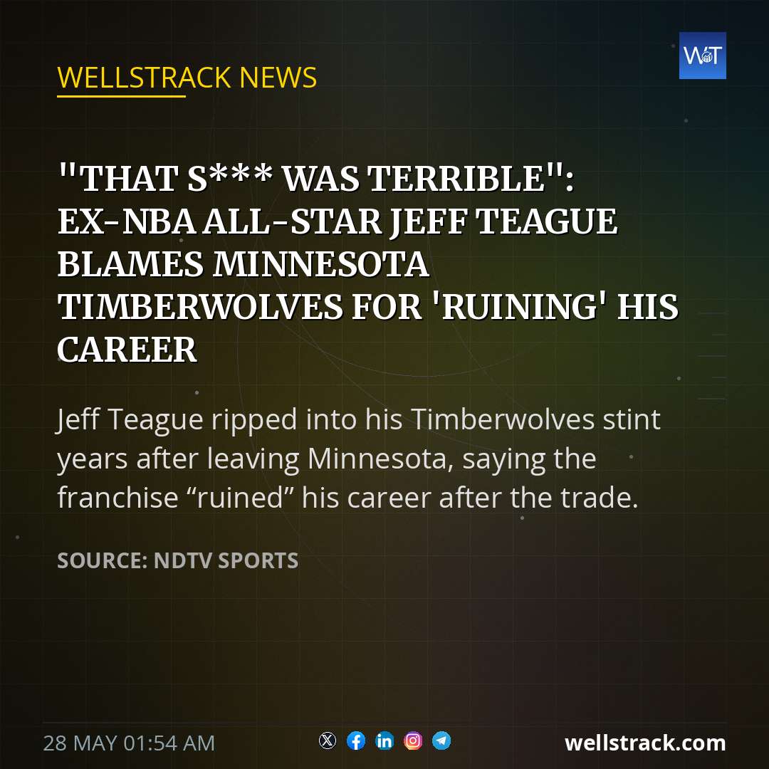 "That S*** Was Terrible": Ex-NBA All-Star Jeff Teague Blames Minnesota Timberwolves For 'Ruining' His Career — WellsTrack