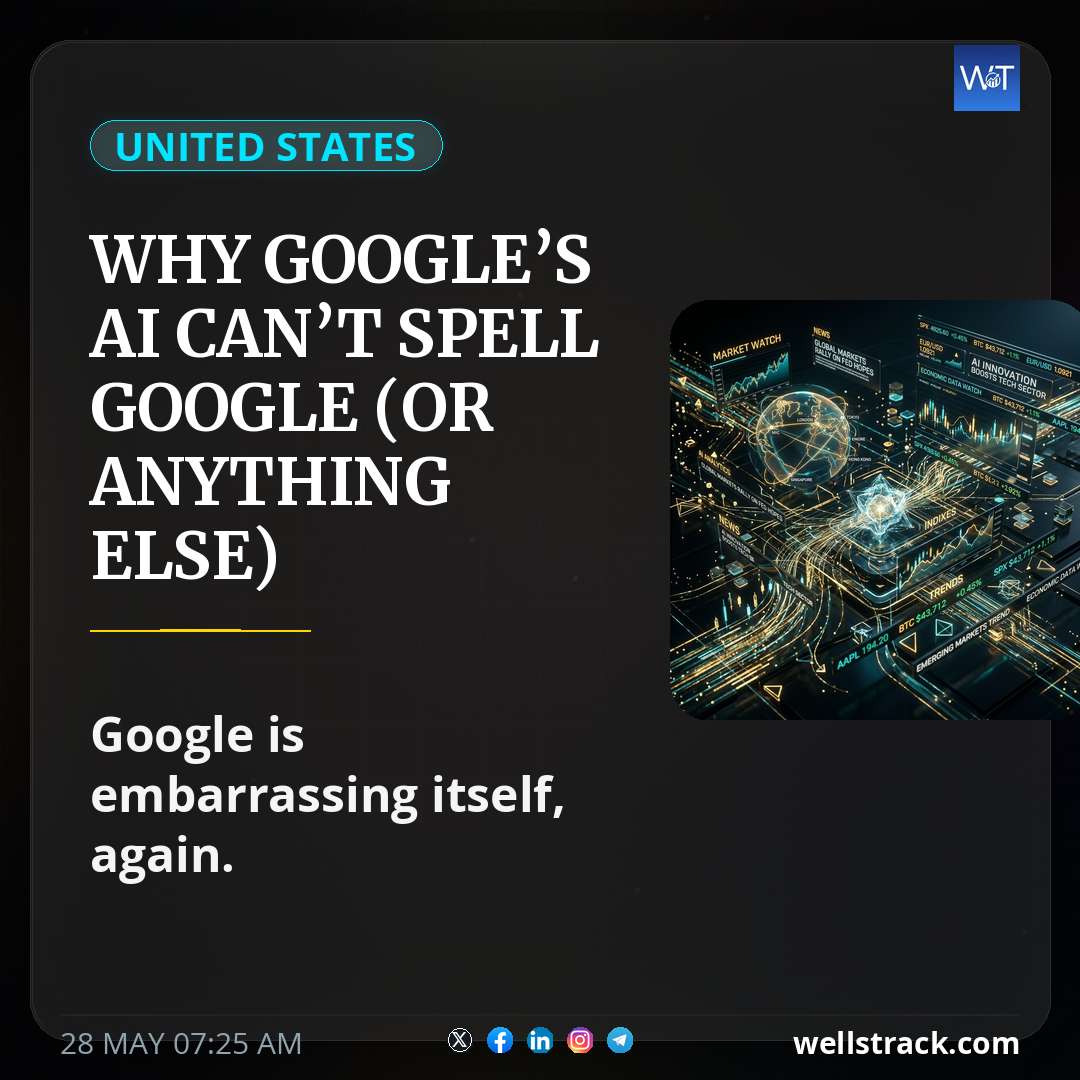 Why Google’s AI can’t spell Google (or anything else) — WellsTrack