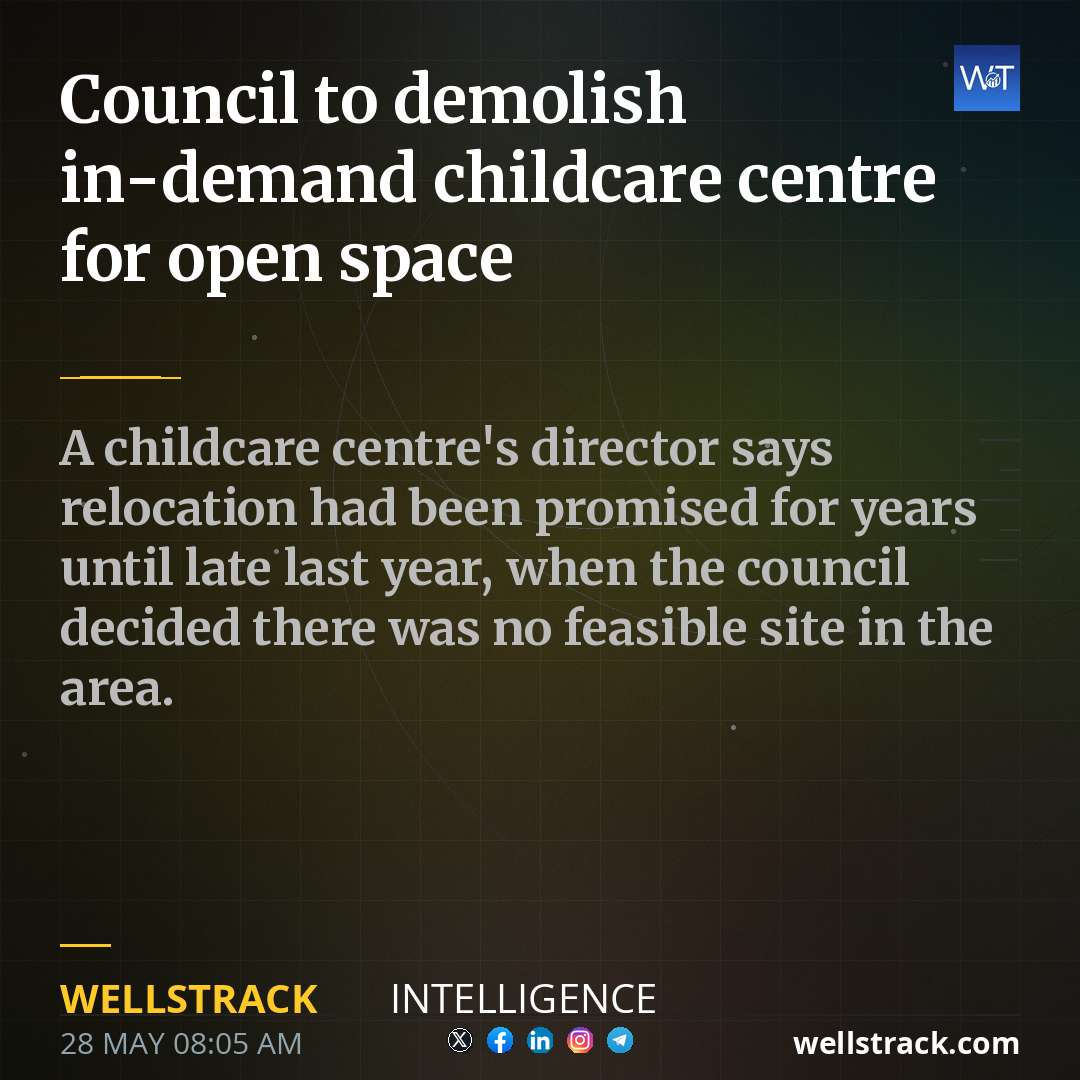 Council to demolish in-demand childcare centre for open space — WellsTrack