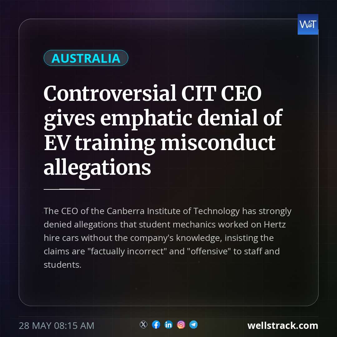 Controversial CIT CEO gives emphatic denial of EV training misconduct allegations — WellsTrack