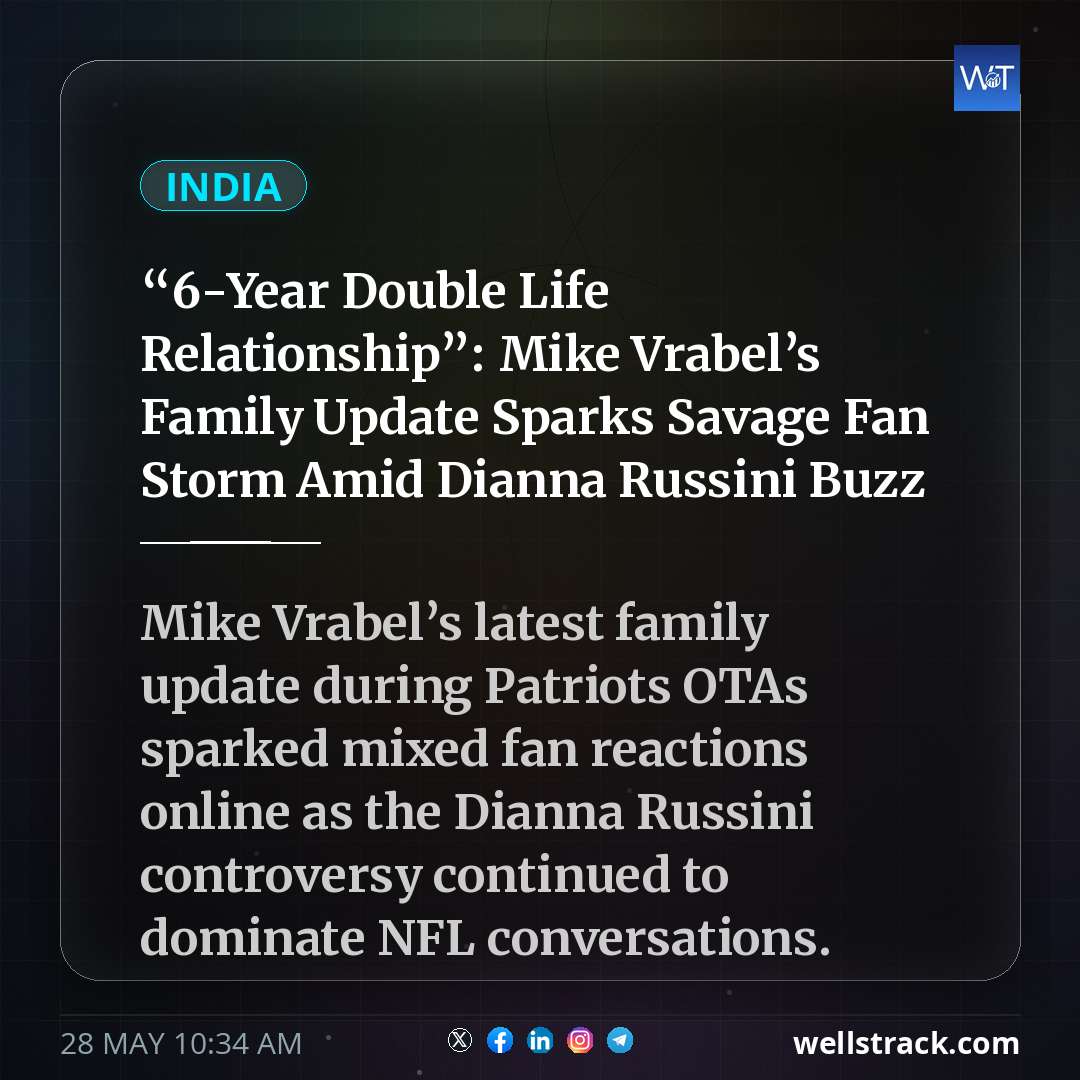 “6-Year Double Life Relationship”: Mike Vrabel’s Family Update Sparks Savage Fan Storm Amid Dianna Russini Buzz — WellsTrack
