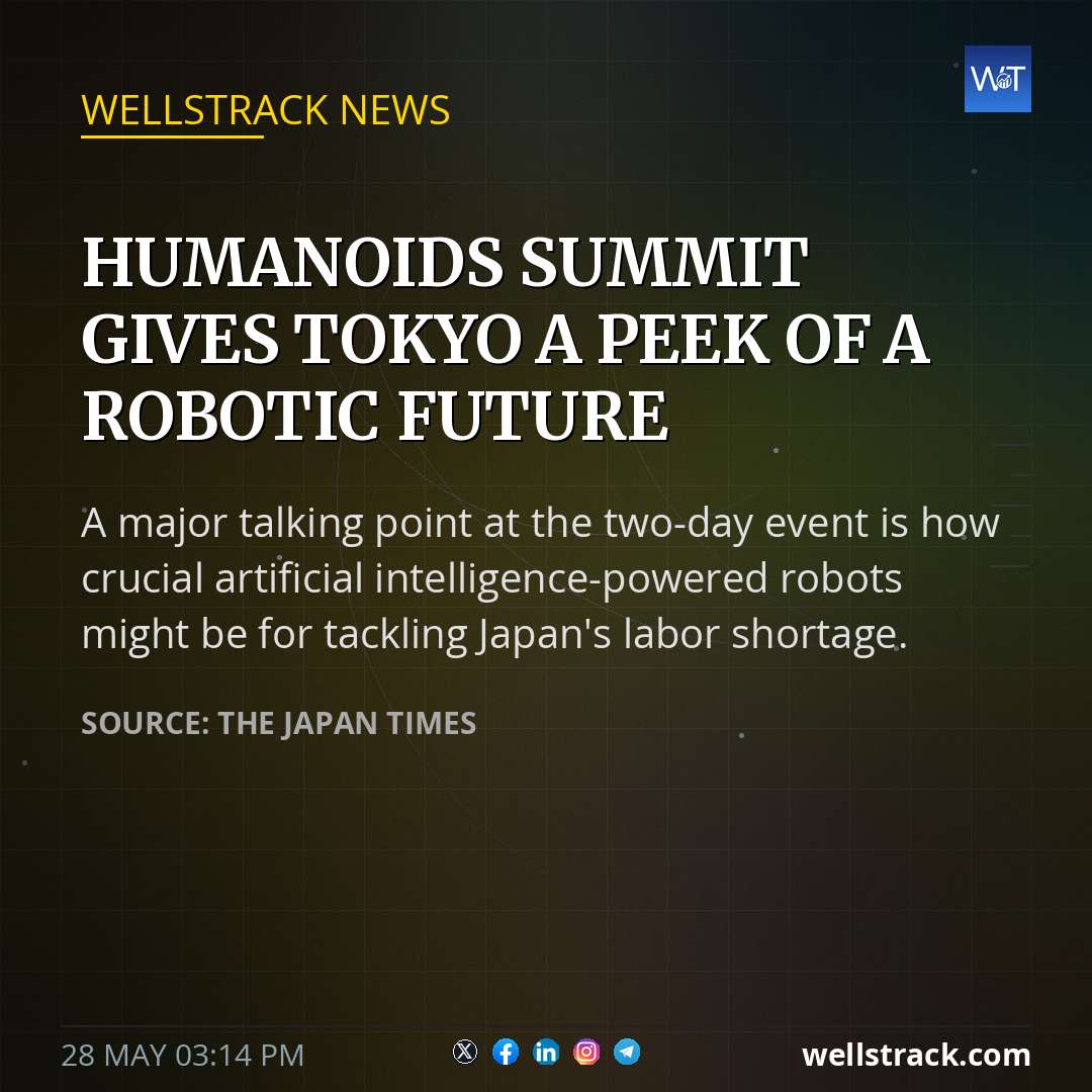 Humanoids Summit gives Tokyo a peek of a robotic future — WellsTrack