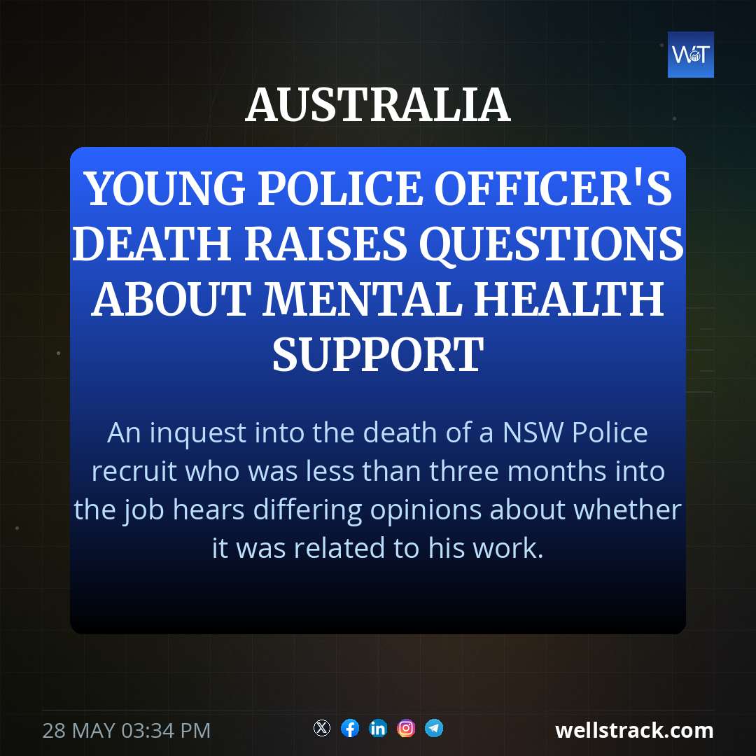 Young police officer's death raises questions about mental health support — WellsTrack