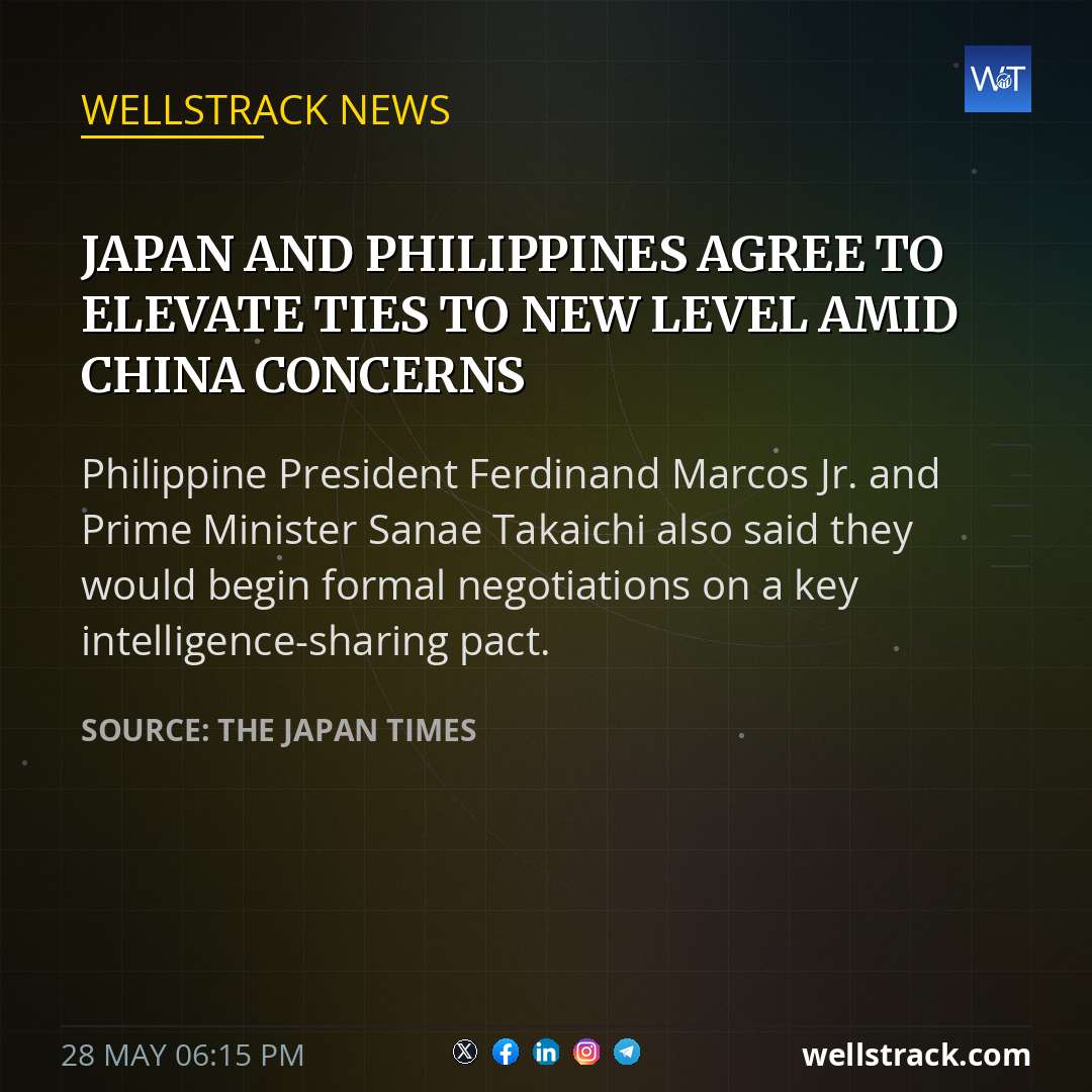 Japan and Philippines agree to elevate ties to new level amid China concerns — WellsTrack