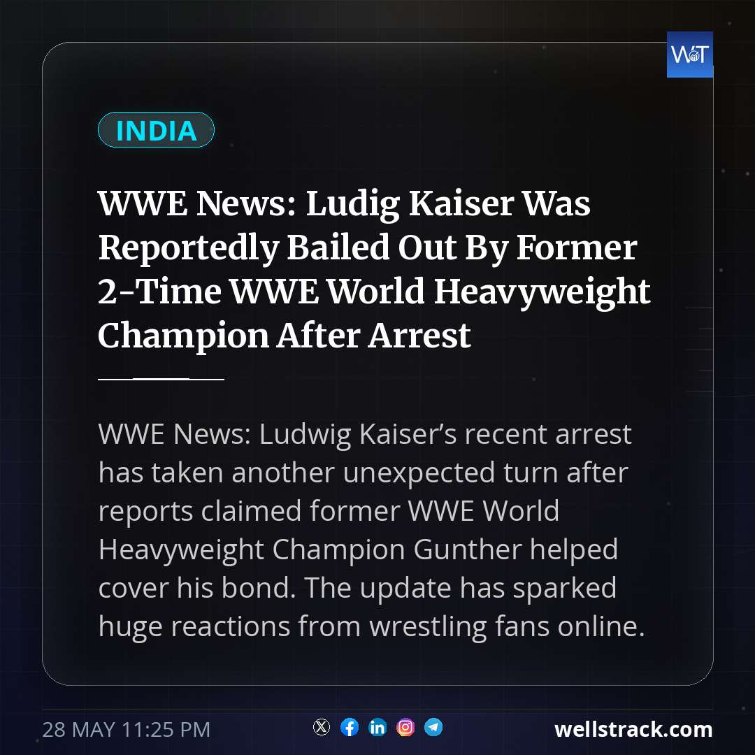 WWE News: Ludig Kaiser Was Reportedly Bailed Out By Former 2-Time WWE World Heavyweight Champion After Arrest — WellsTrack