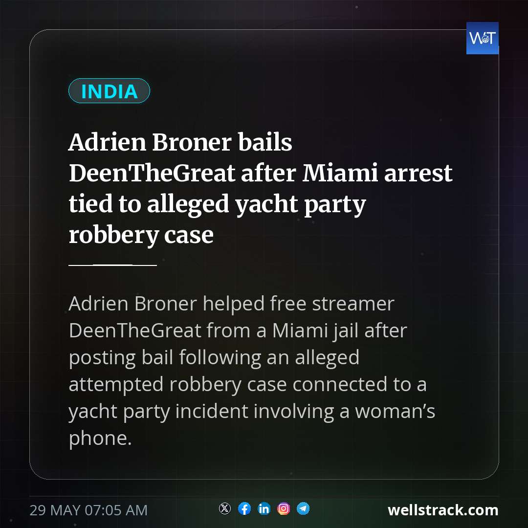 Adrien Broner bails DeenTheGreat after Miami arrest tied to alleged yacht party robbery case — WellsTrack