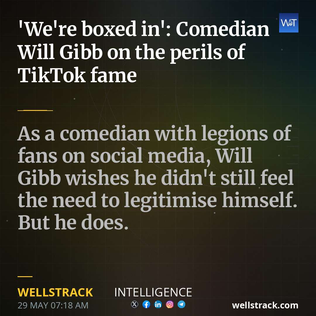 'We're boxed in': Comedian Will Gibb on the perils of TikTok fame — WellsTrack