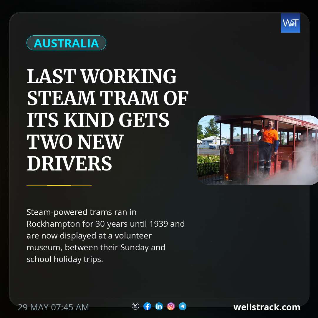 Last working steam tram of its kind gets two new drivers — WellsTrack