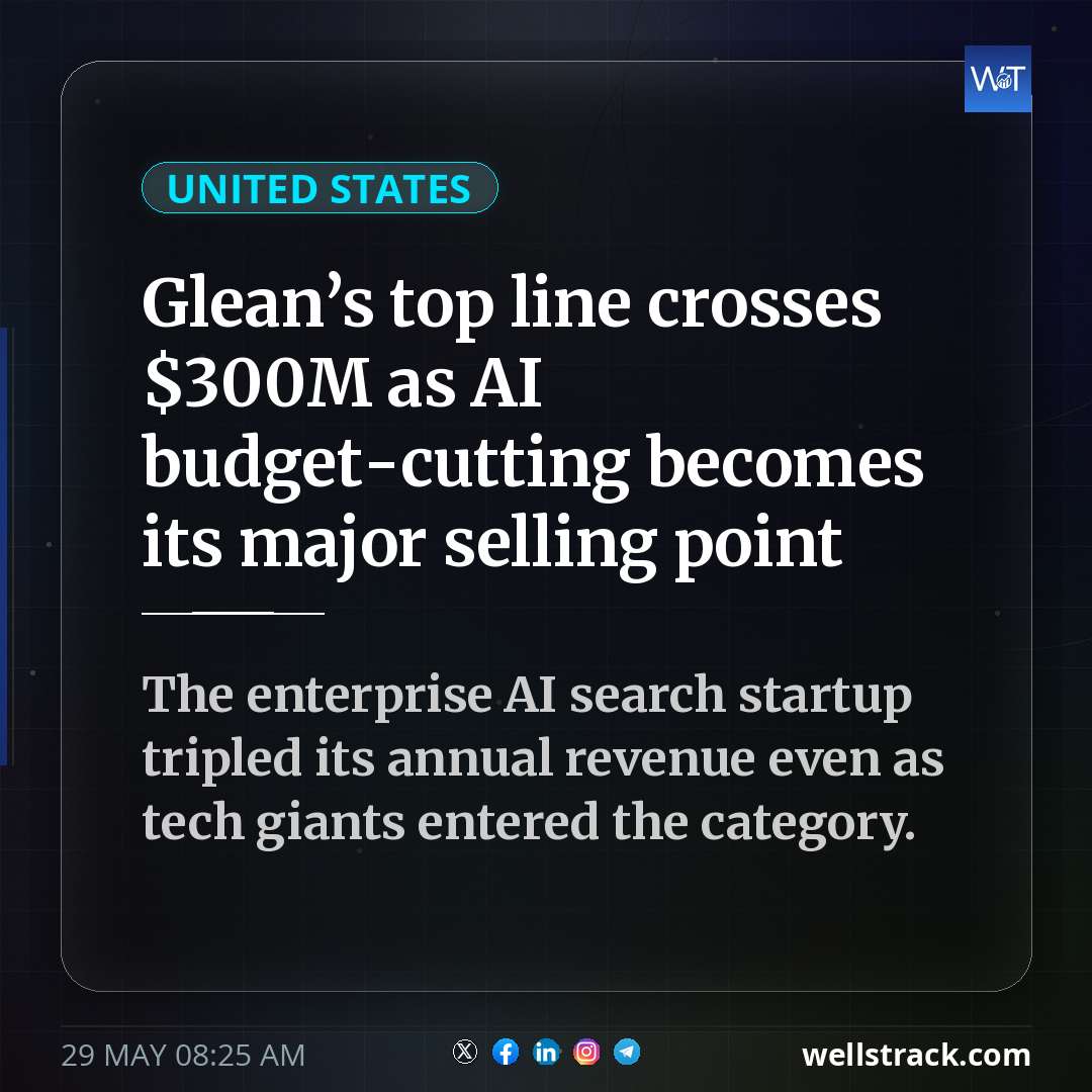 Glean’s top line crosses $300M as AI budget-cutting becomes its major selling point — WellsTrack