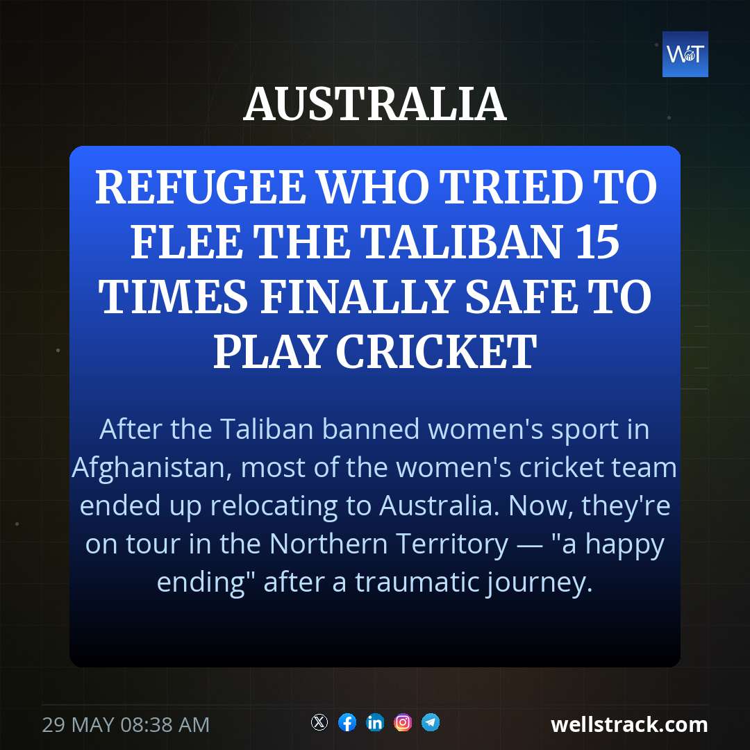 Refugee who tried to flee the Taliban 15 times finally safe to play cricket — WellsTrack