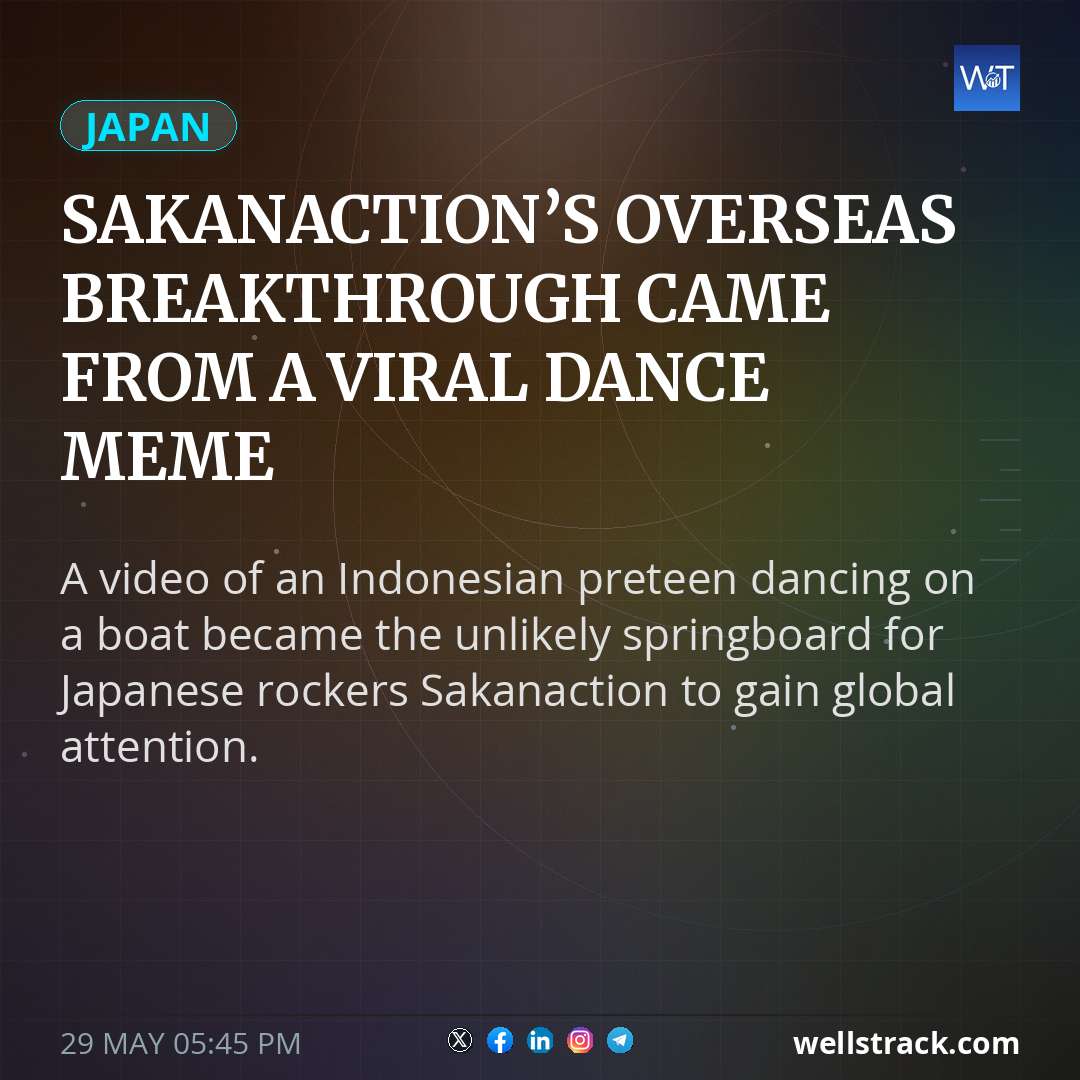 Sakanaction’s overseas breakthrough came from a viral dance meme — WellsTrack