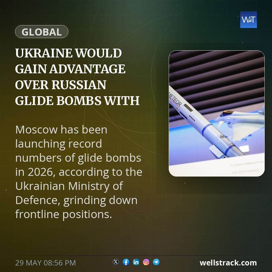 Ukraine would gain advantage over Russian glide bombs with Gripen-Meteor combo — WellsTrack