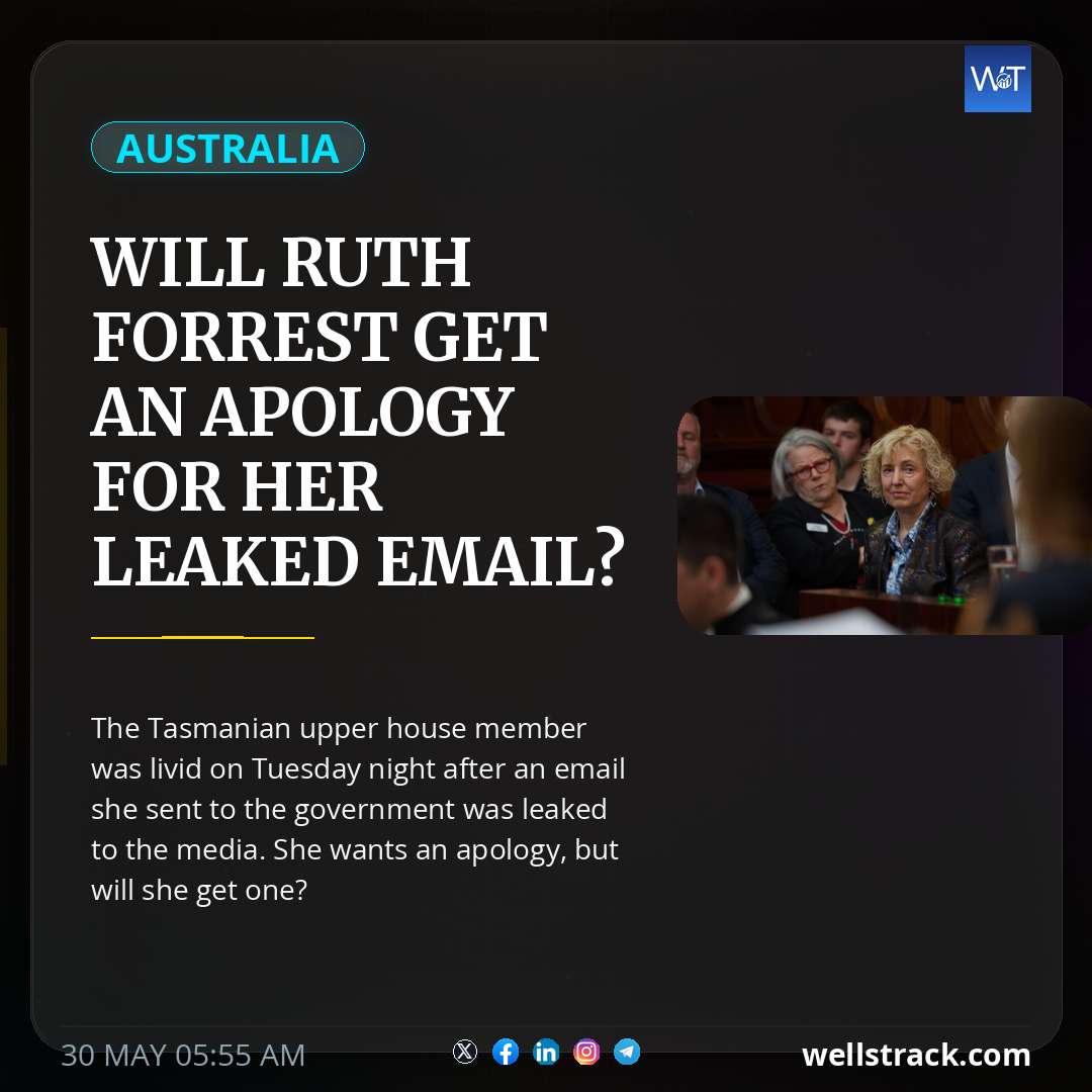 Will Ruth Forrest get an apology for her leaked email? — WellsTrack