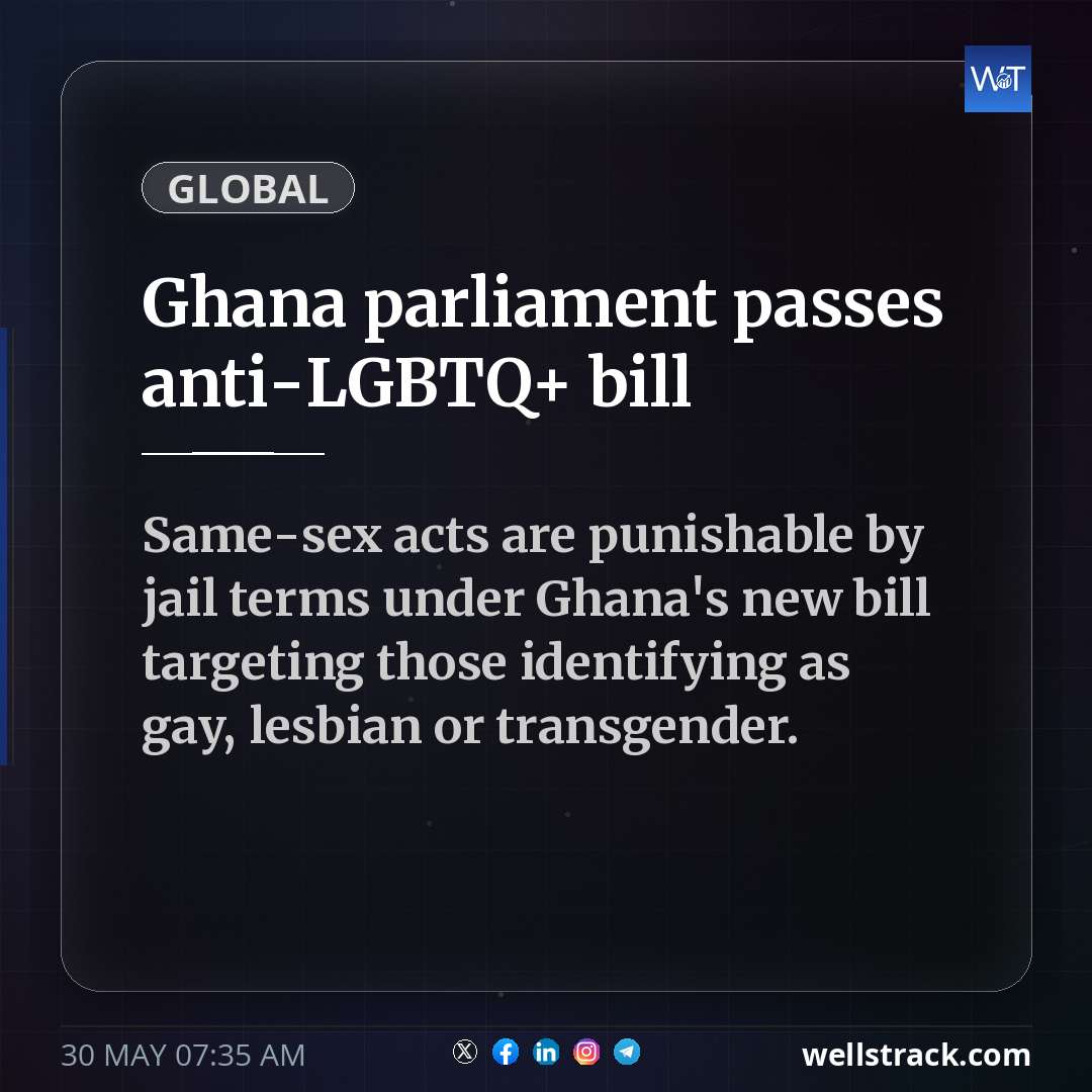 Ghana parliament passes anti-LGBTQ+ bill — WellsTrack
