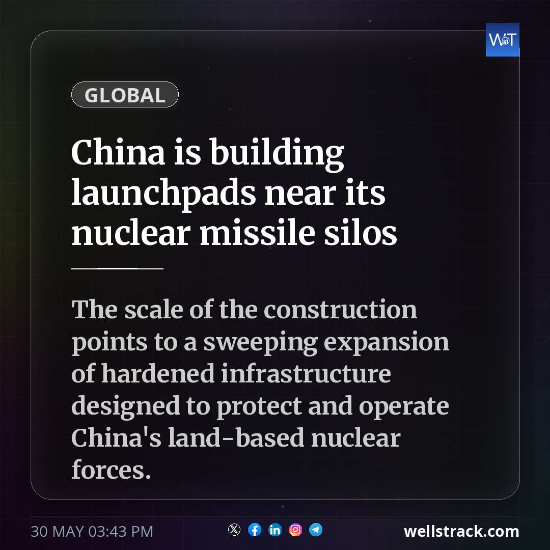 China is building launchpads near its nuclear missile silos — WellsTrack