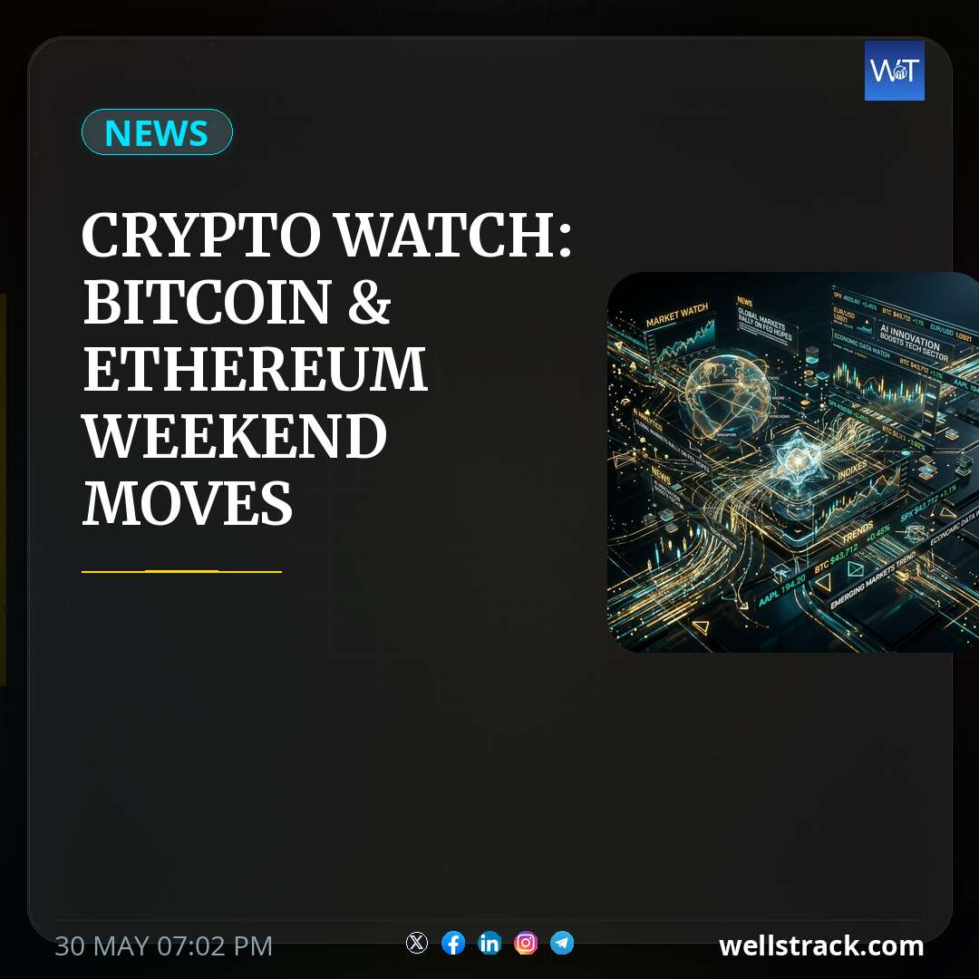 Crypto Watch: Bitcoin & Ethereum Weekend Moves — WellsTrack