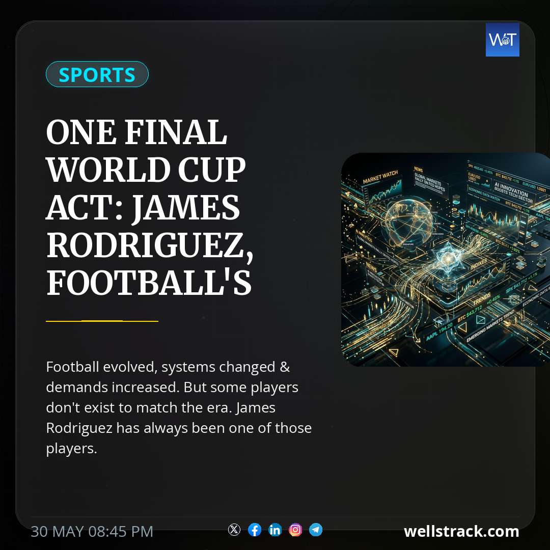 One Final World Cup Act: James Rodriguez, Football's Favourite Dancer — WellsTrack