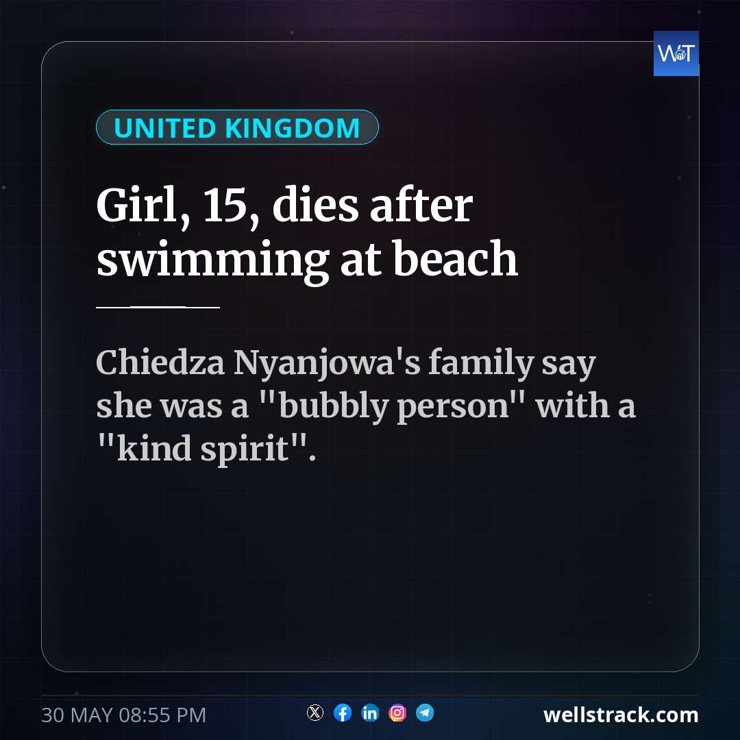 Girl, 15, dies after swimming at beach — WellsTrack